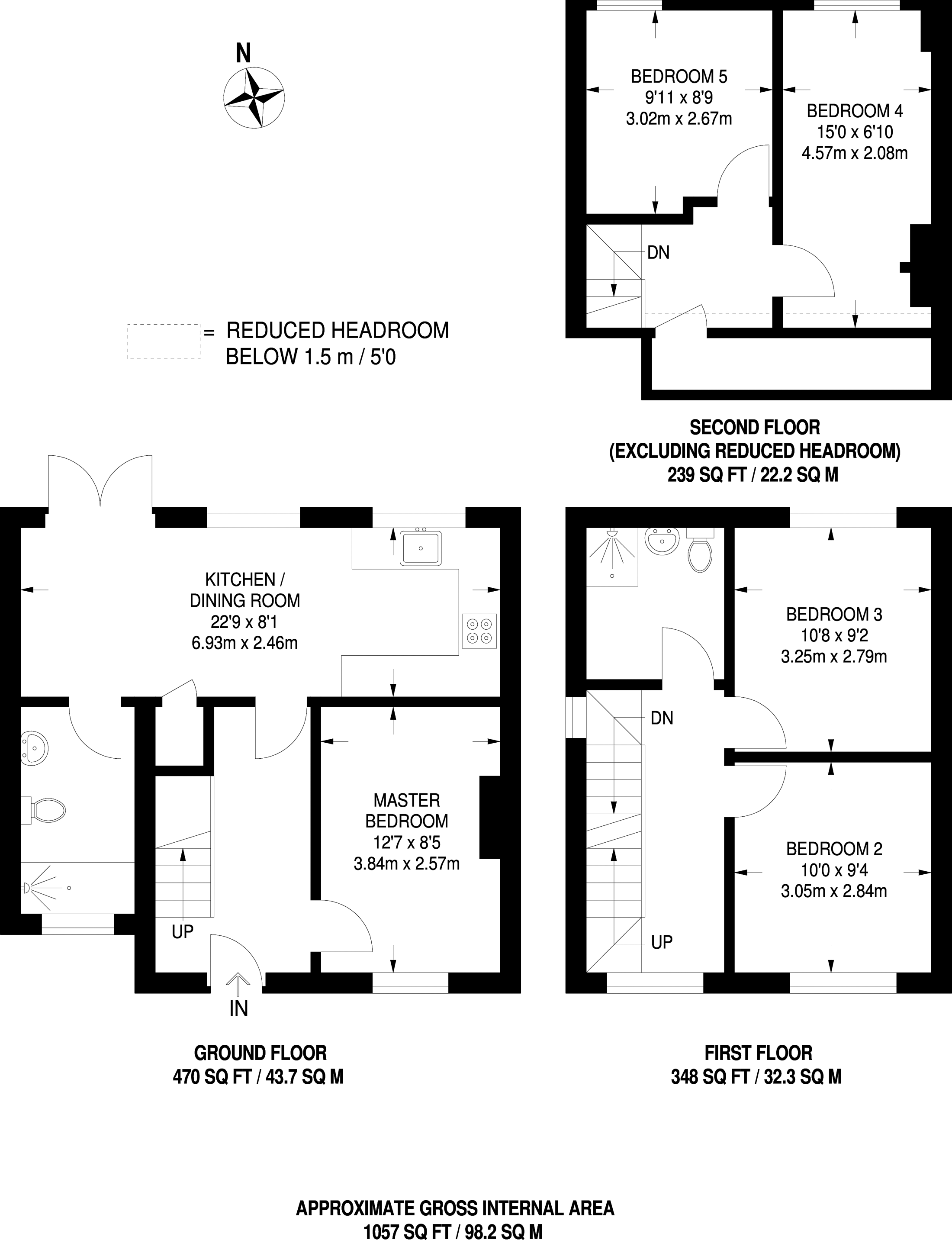 4 Bedrooms Semi-detached house to rent in Southway, Westborough GU2