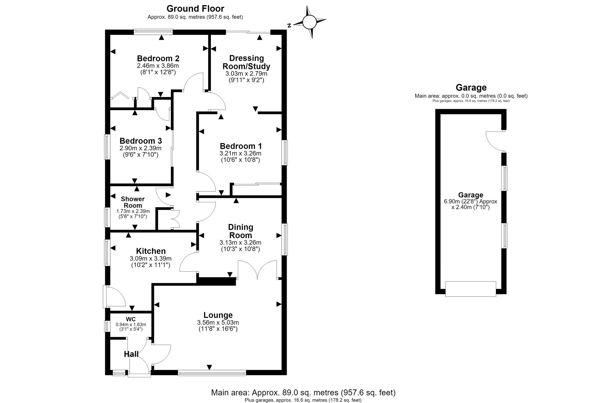 44 Bracken Way, Frodsham floorplan