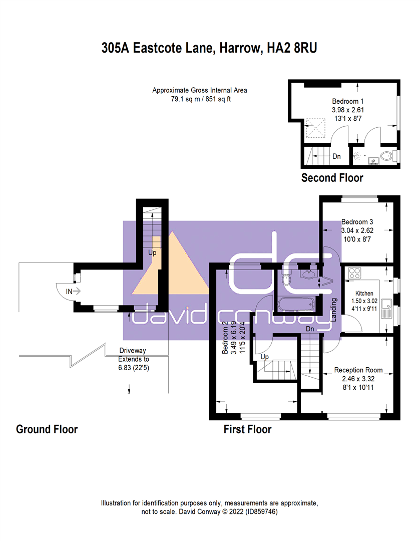 Eastcote Lane, South Harrow HA2, 3 bedroom for sale