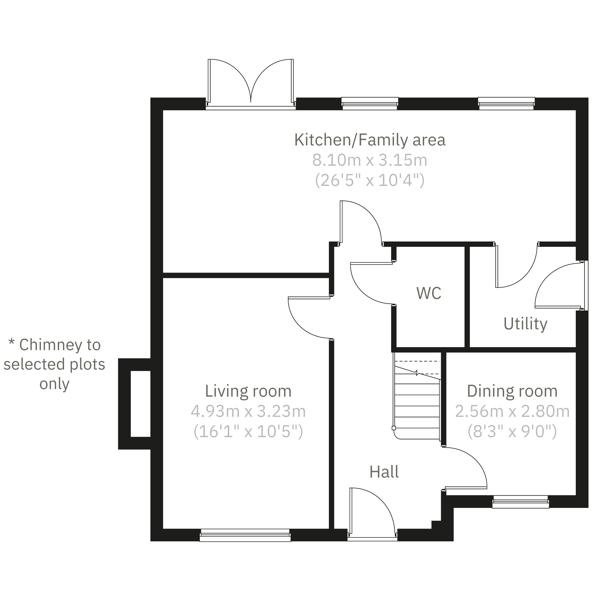 "The Holywell" at Dappers Lane, Angmering, Littlehampton BN16, 5 bedroom detached house for sale