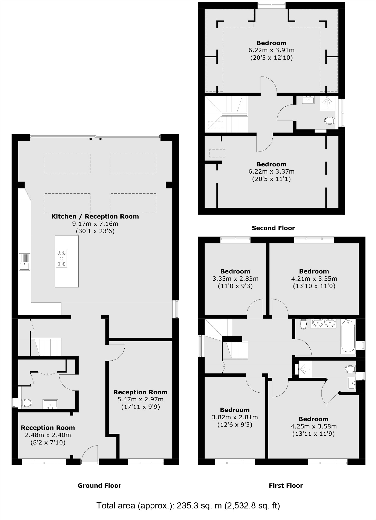 240A, Colney Hatch Lane, London floorplan