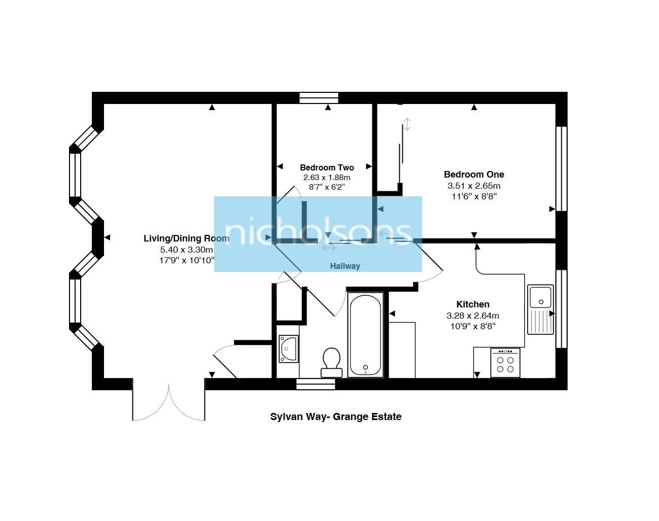 8, Sylvan Way, Grange Estate, Fleet floorplan