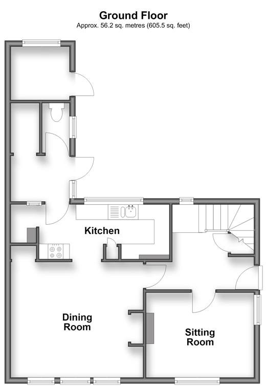 The Sands, Ashington floorplan