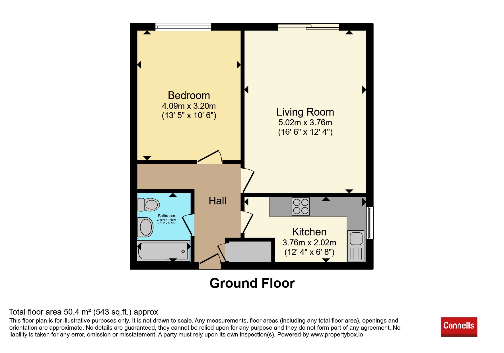 Flat 7, Nightingale Court, Aldermoor Road, SOUTHAMPTON floorplan