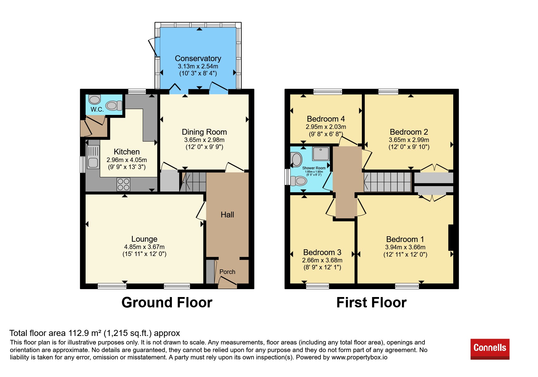 86, Ripon Road, Bournemouth floorplan