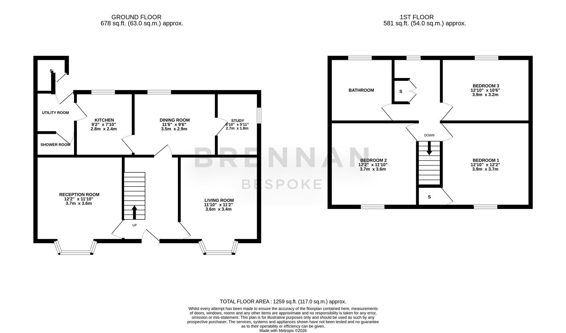 40, Kettering Road, Kettering floorplan