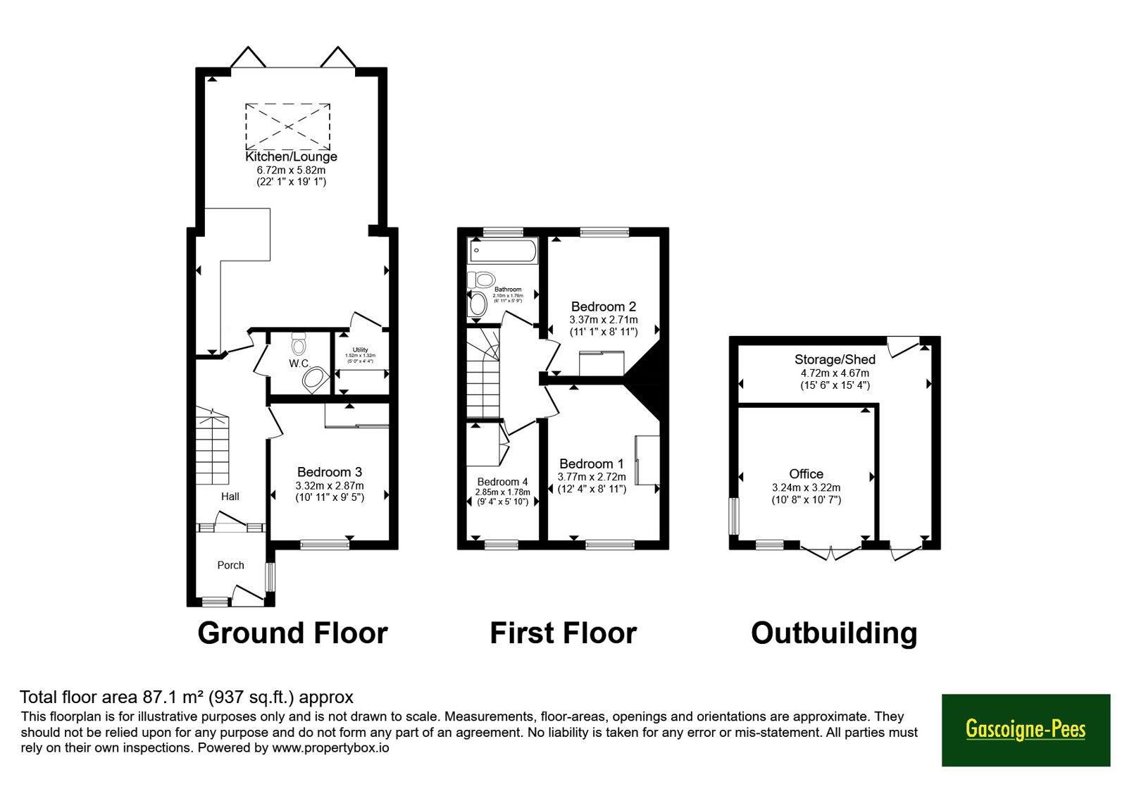 36, Meadway, Surbiton floorplan