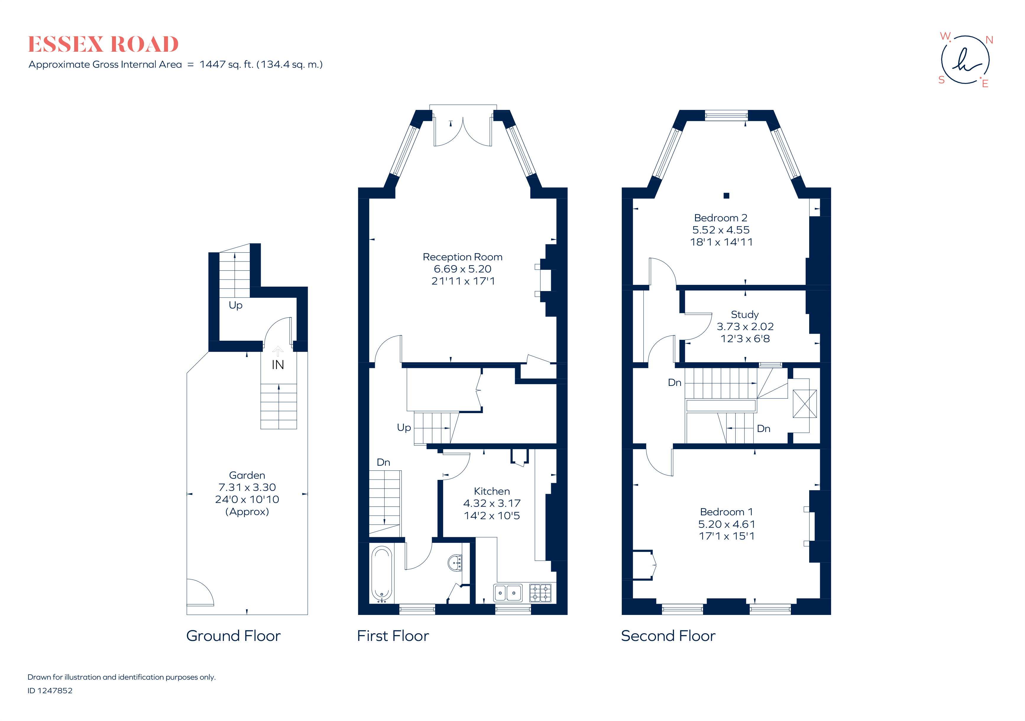 112A, Essex Road, London floorplan