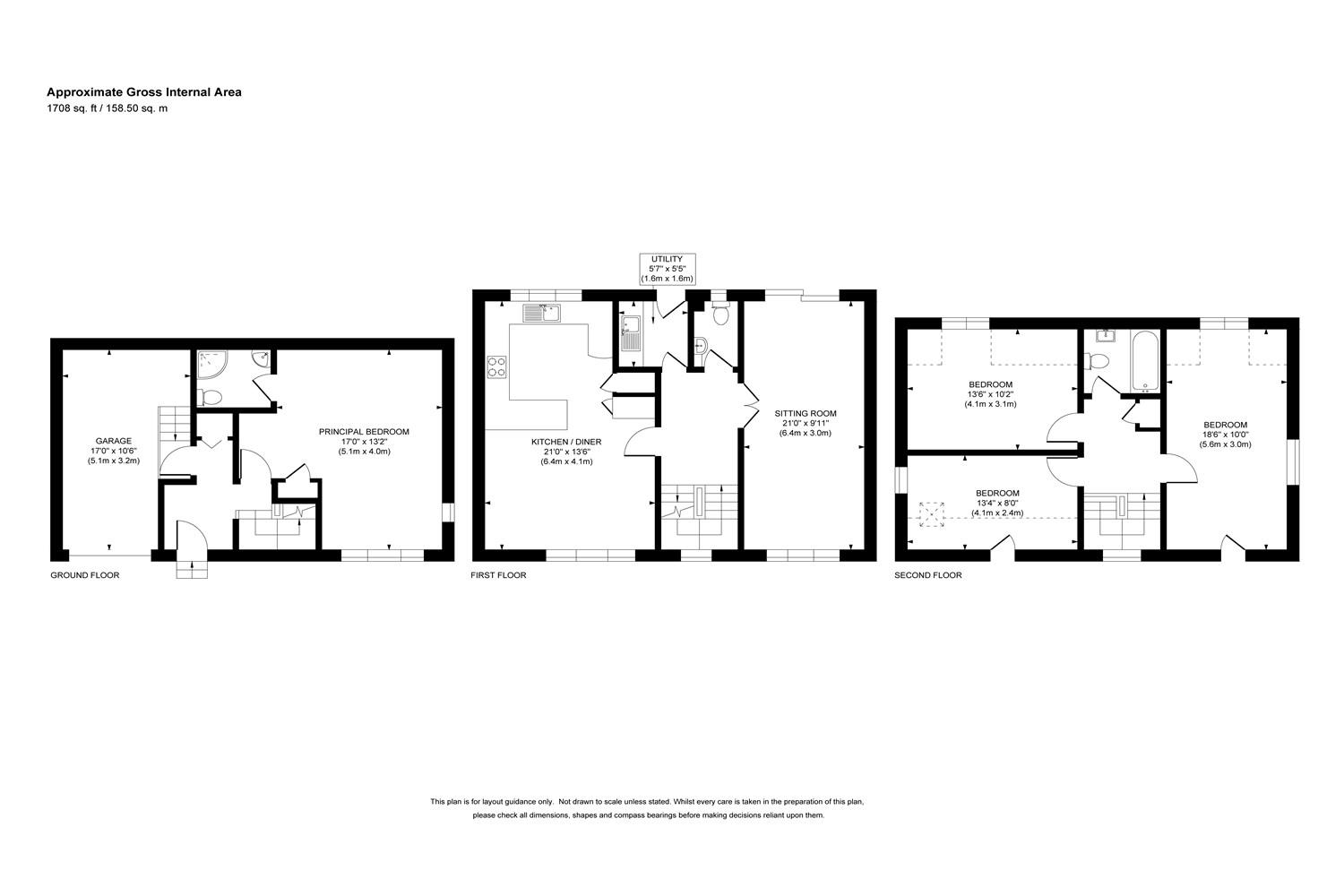 4, Caffyns Rise, Billingshurst floorplan