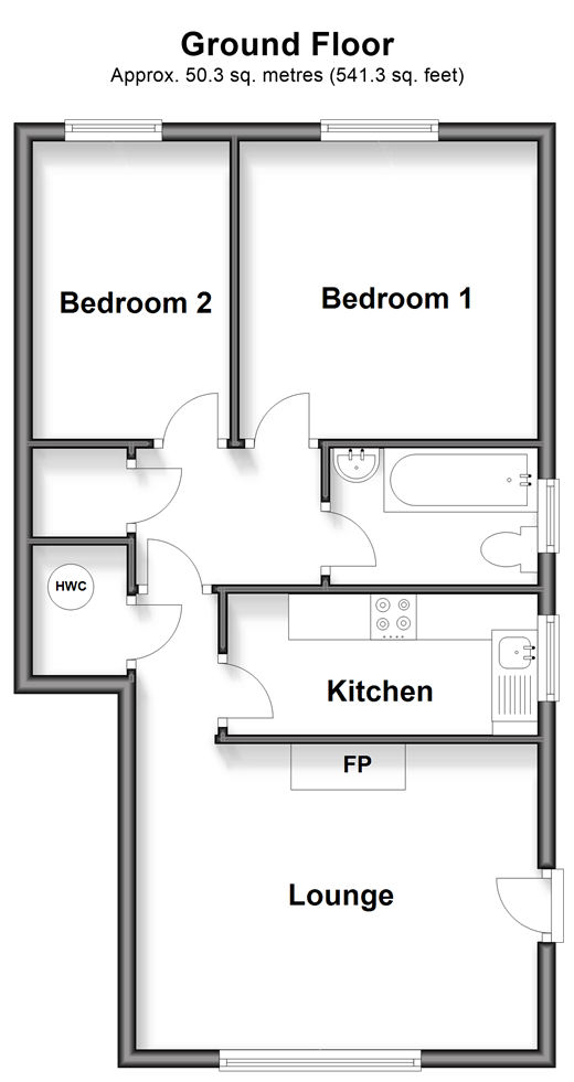 High Street Isle Of Grain, Rochester floorplan