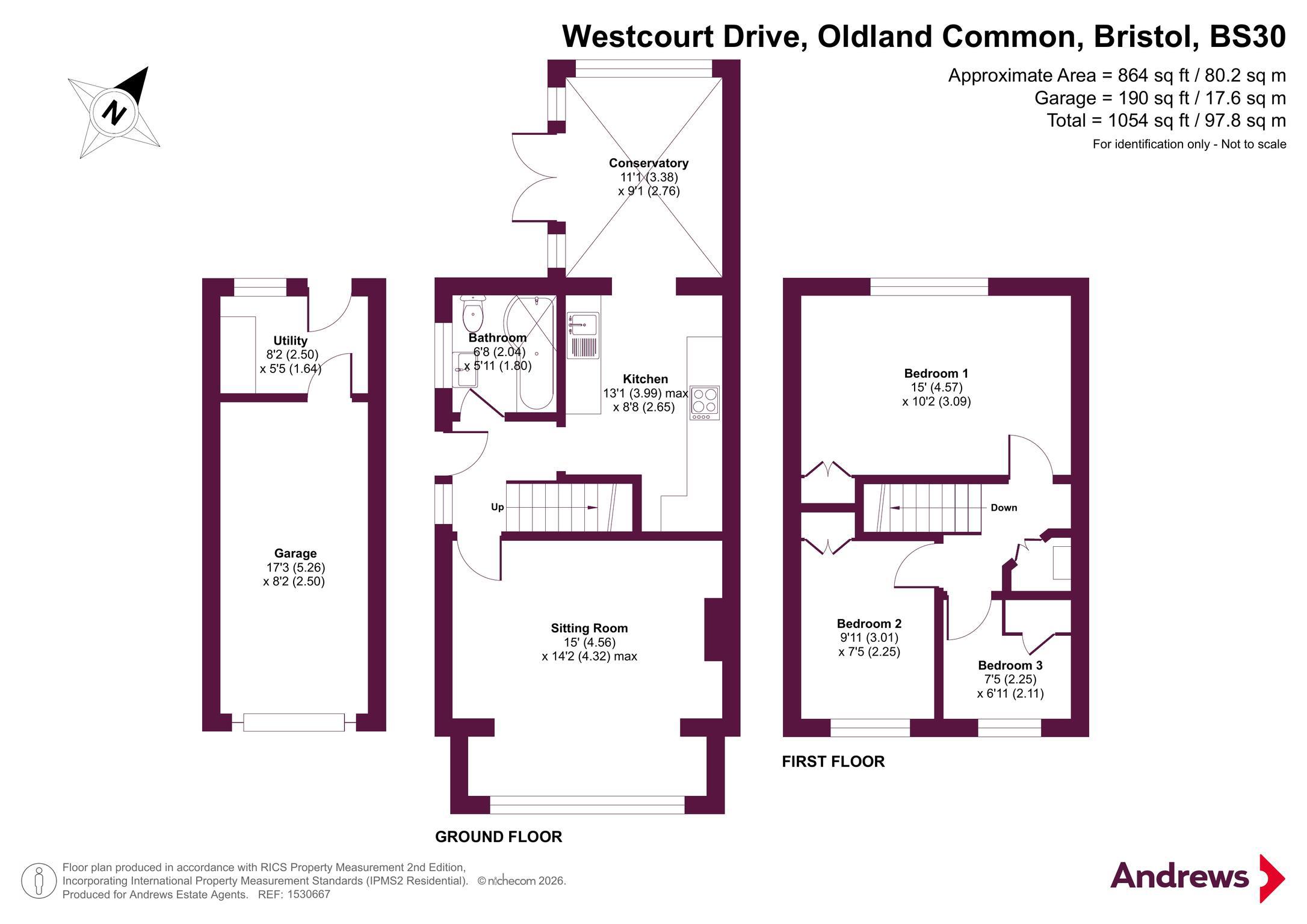 8, Westcourt Drive, Bristol floorplan