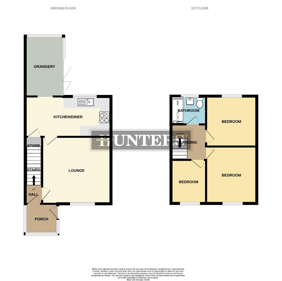 5, Whitland Drive, Oldham floorplan