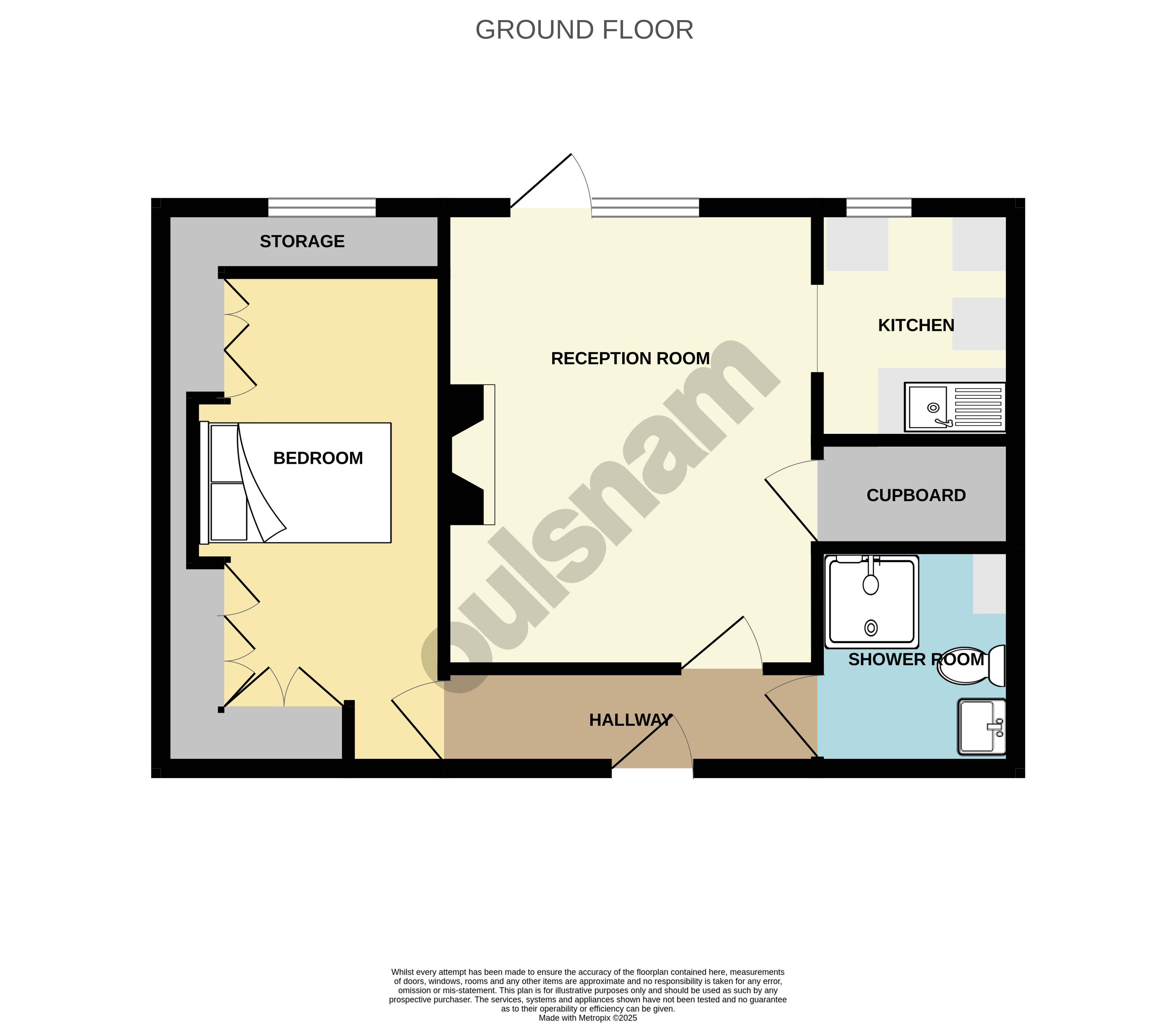 Flat 6, Home Peal House, 231, Alcester Road South, Birmingham floorplan