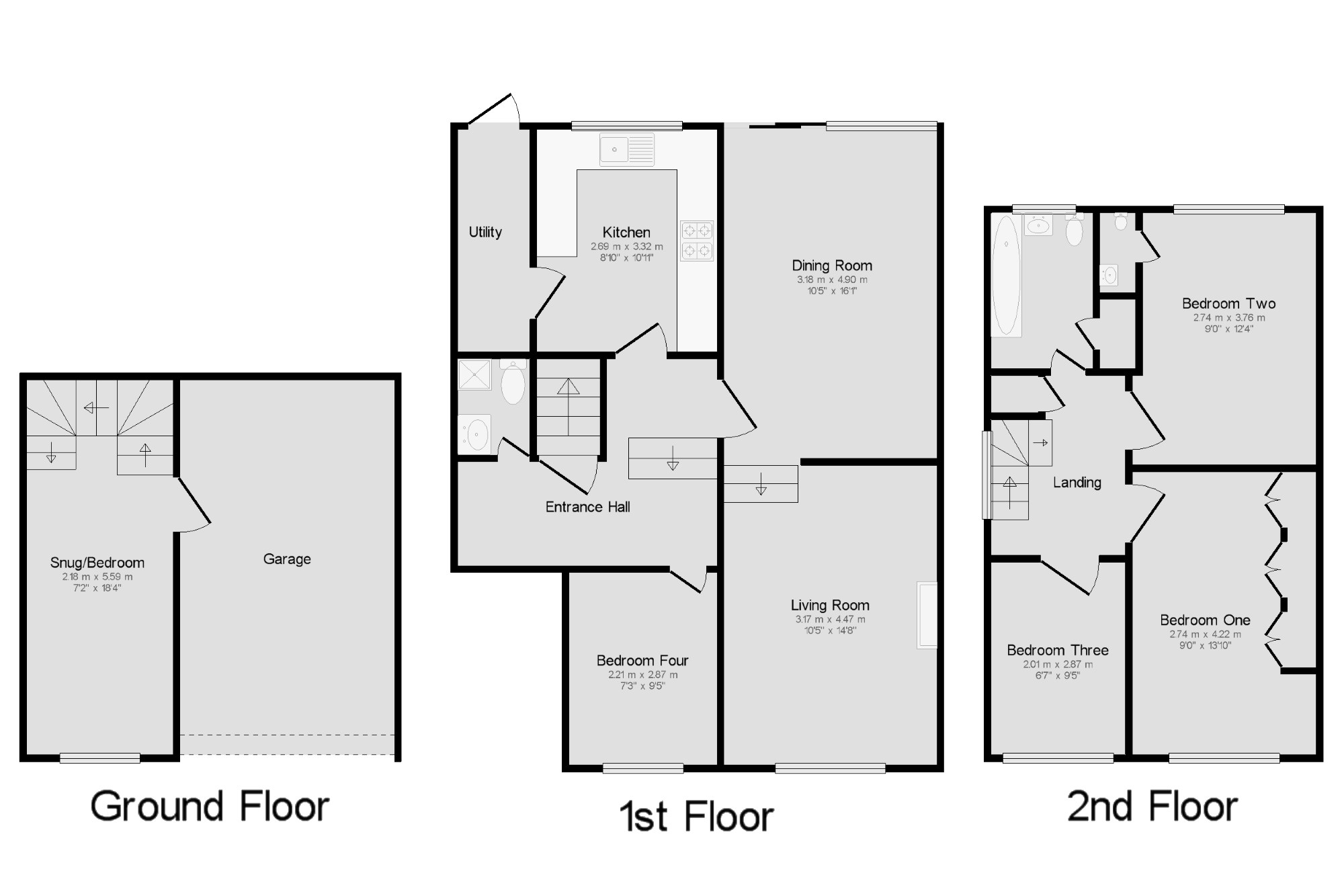 4 Bedrooms Semi-detached house for sale in Frimley, Camberley, Surrey GU16