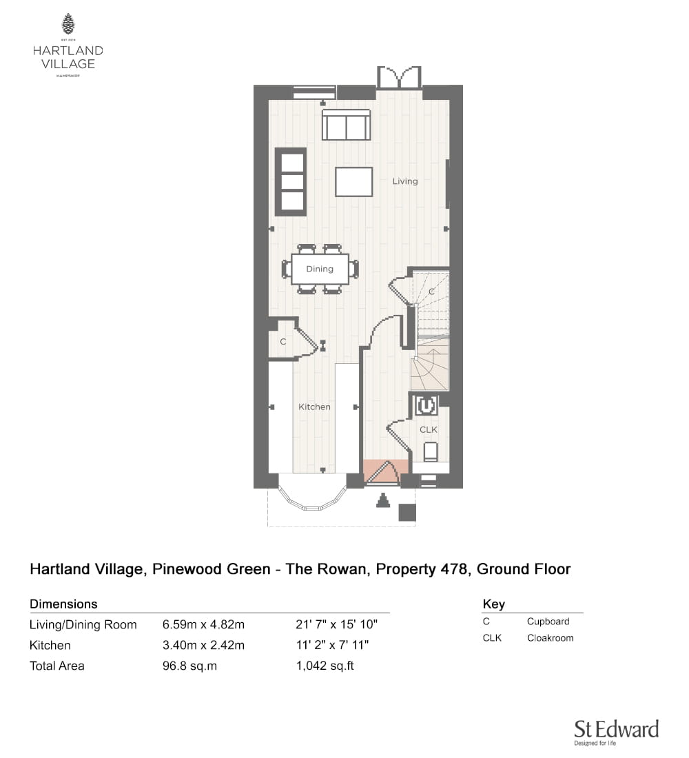 478, Fleet, Gu51 3Gl, Fleet floorplan