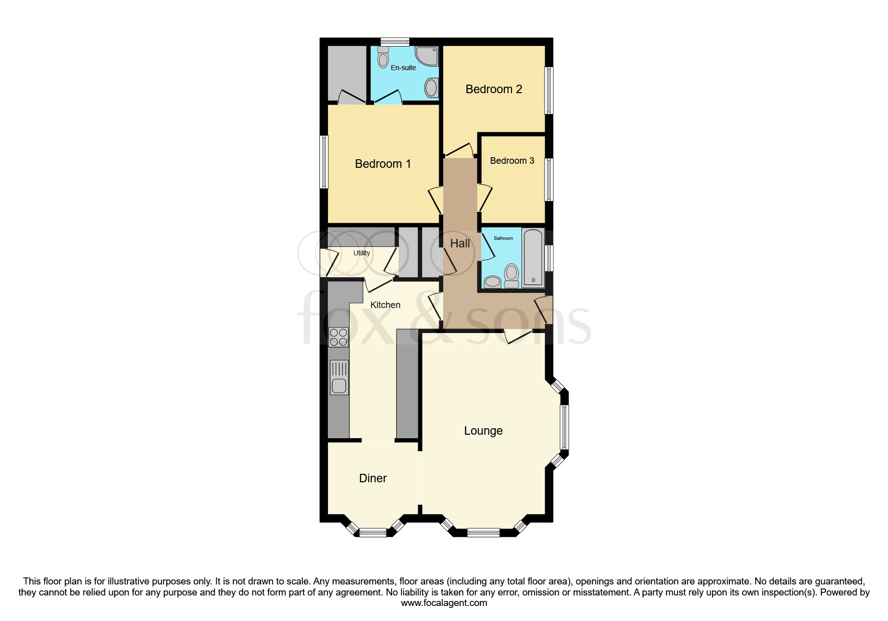 10, Oaklands Park, DORCHESTER floorplan