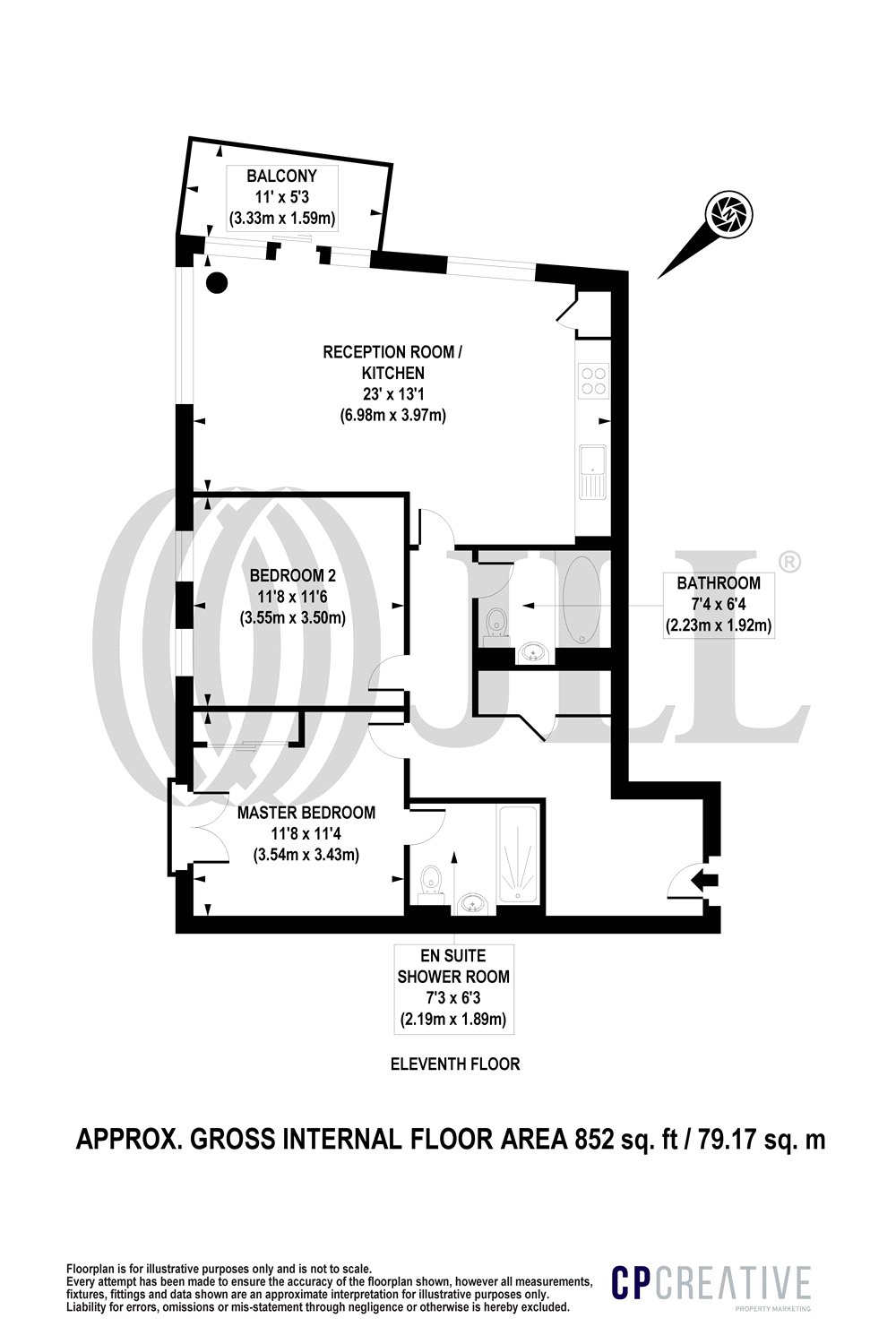 2 Bedrooms Flat to rent in Kensington Apartments, 11 Commercial Street, London E1