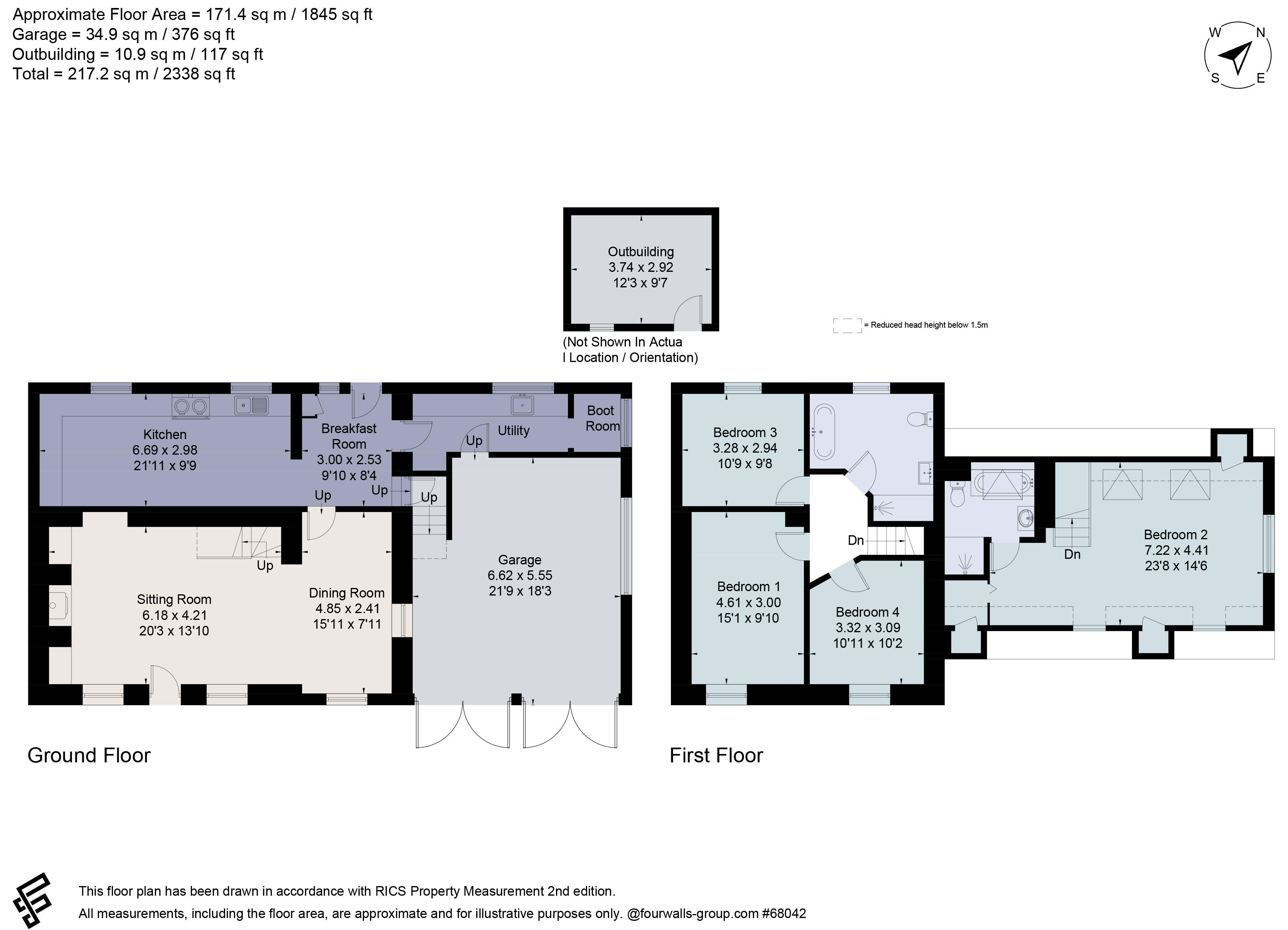Wilcote Lane, Ramsden, Chipping Norton, Oxfordshire OX7, 4 bedroom detached house for sale