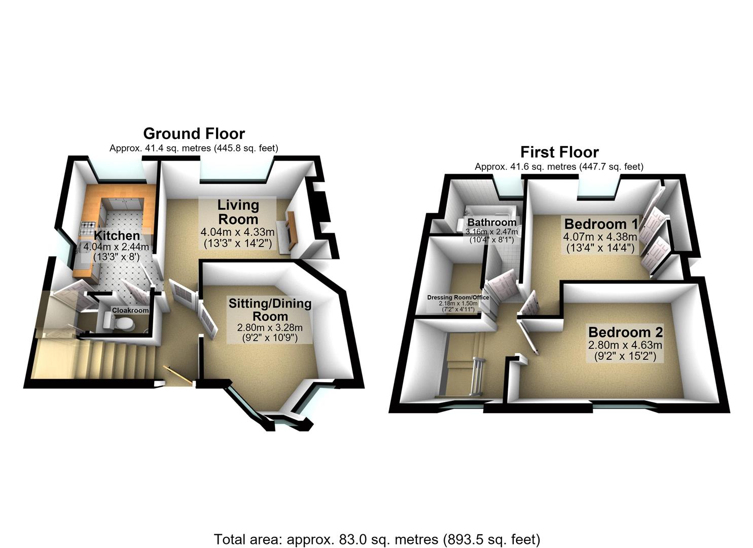 44, Tanycoed, Burry Port floorplan