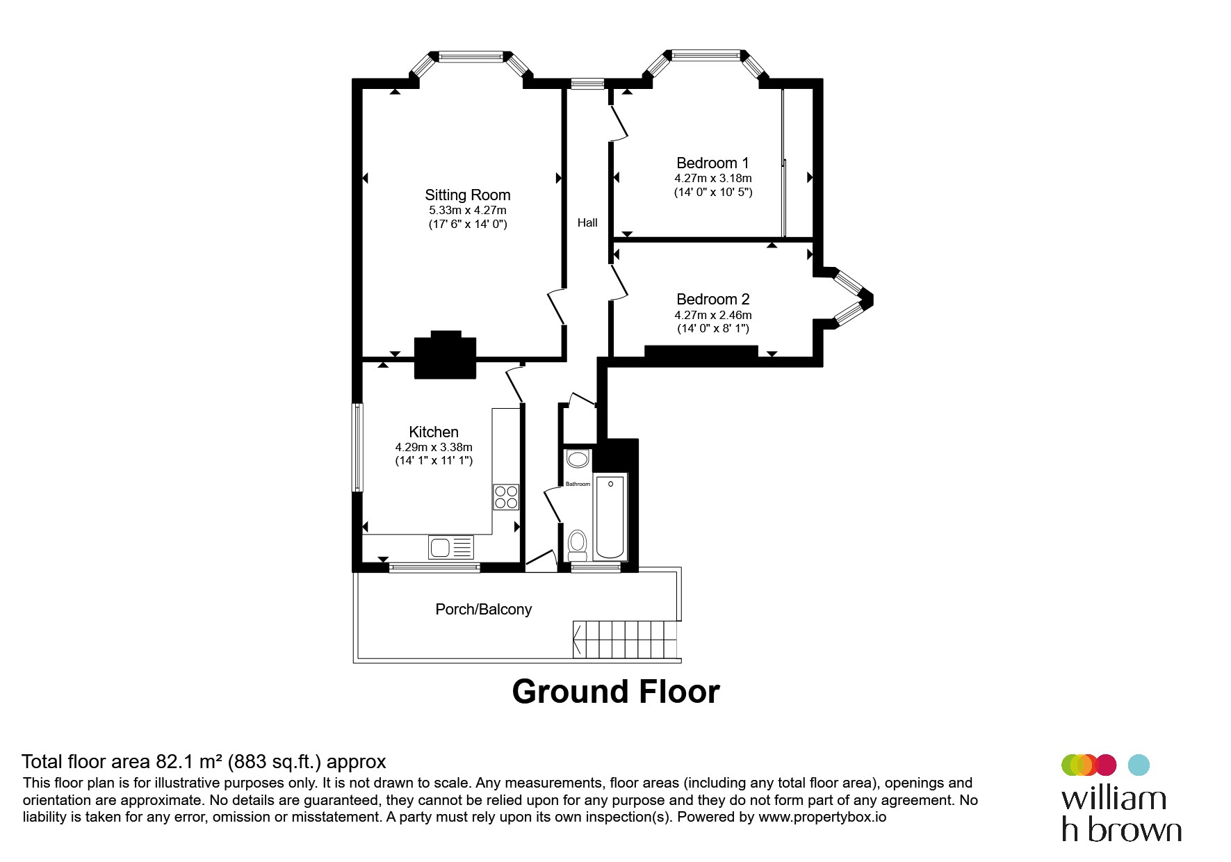 33, Warner Road, Ware floorplan