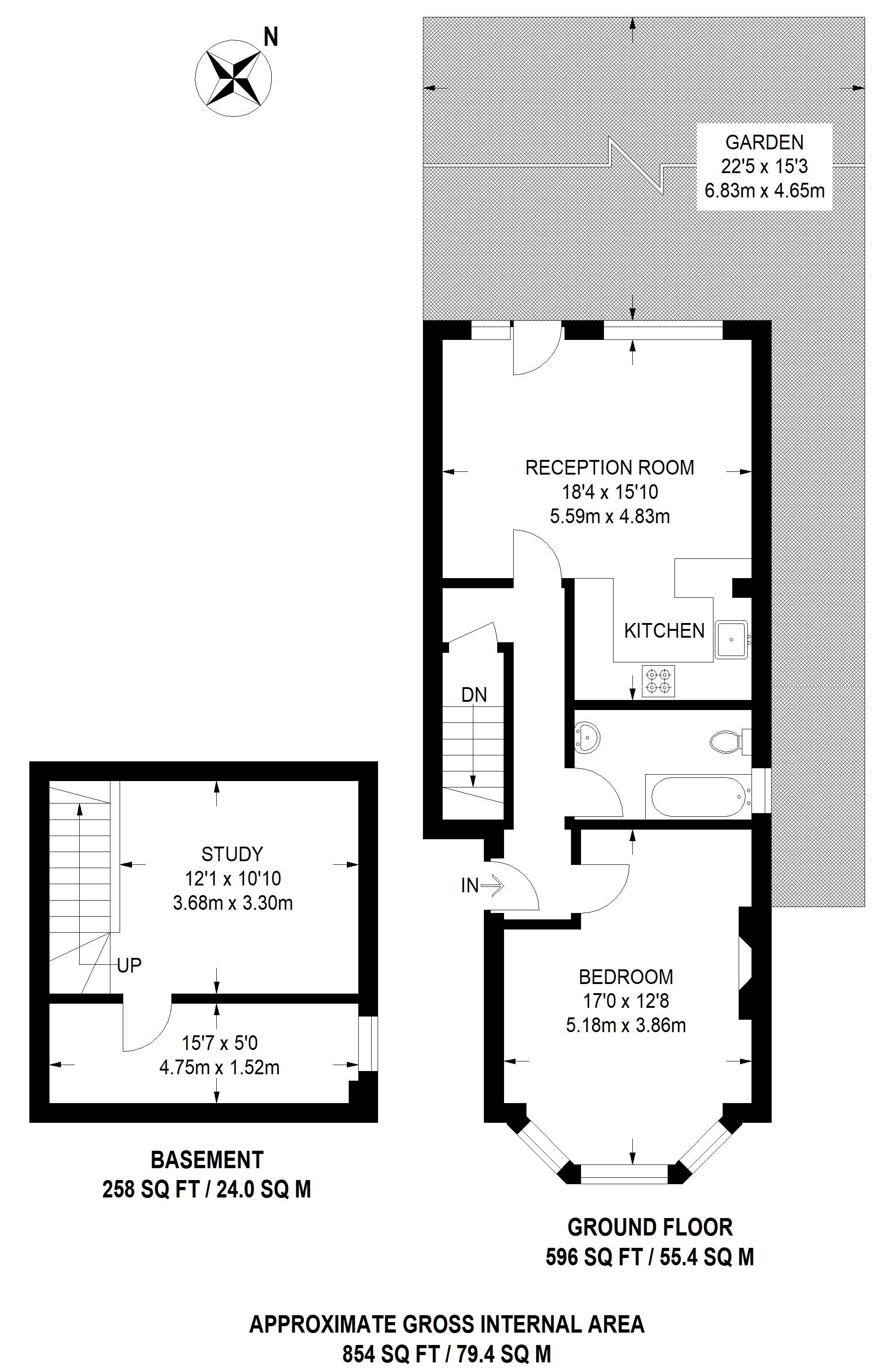 1 Bedrooms Flat for sale in Oakfield Road, Croydon CR0