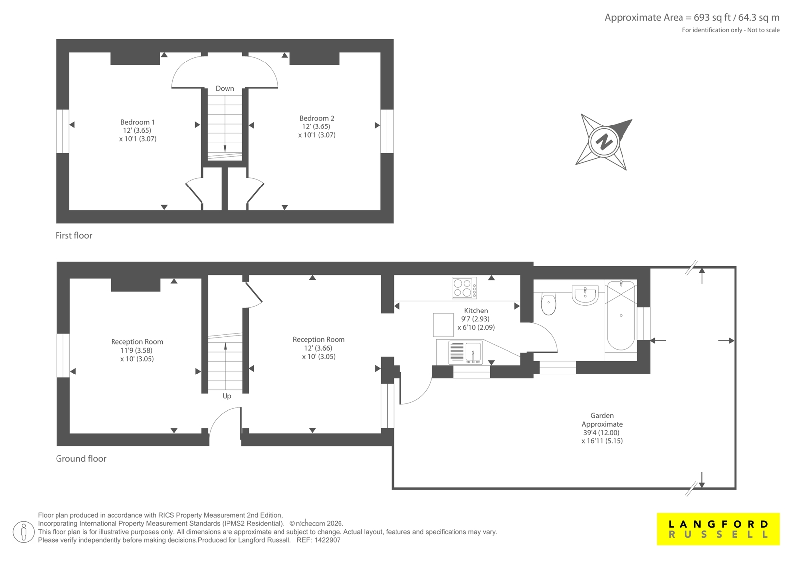 12, Newbury Road, Bromley floorplan