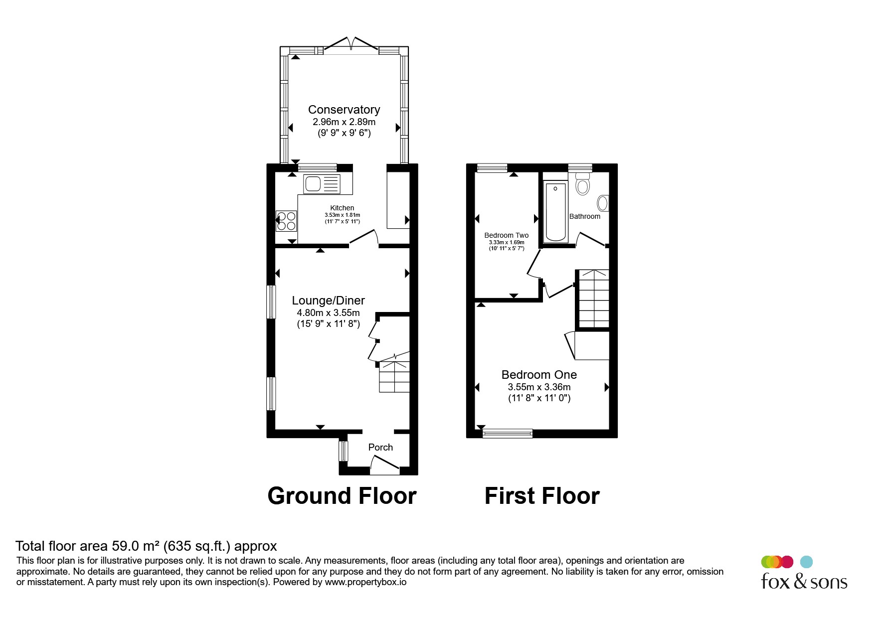 33, Sissinghurst Road, Fareham floorplan