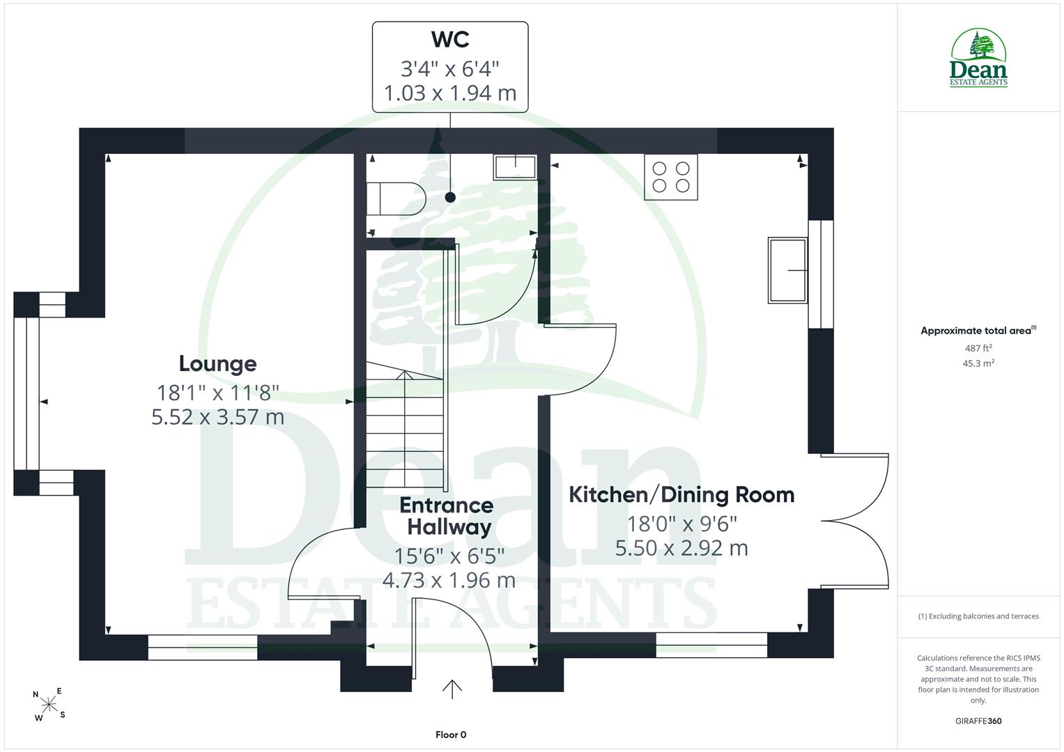 6, Saffron Rise, Lydney floorplan