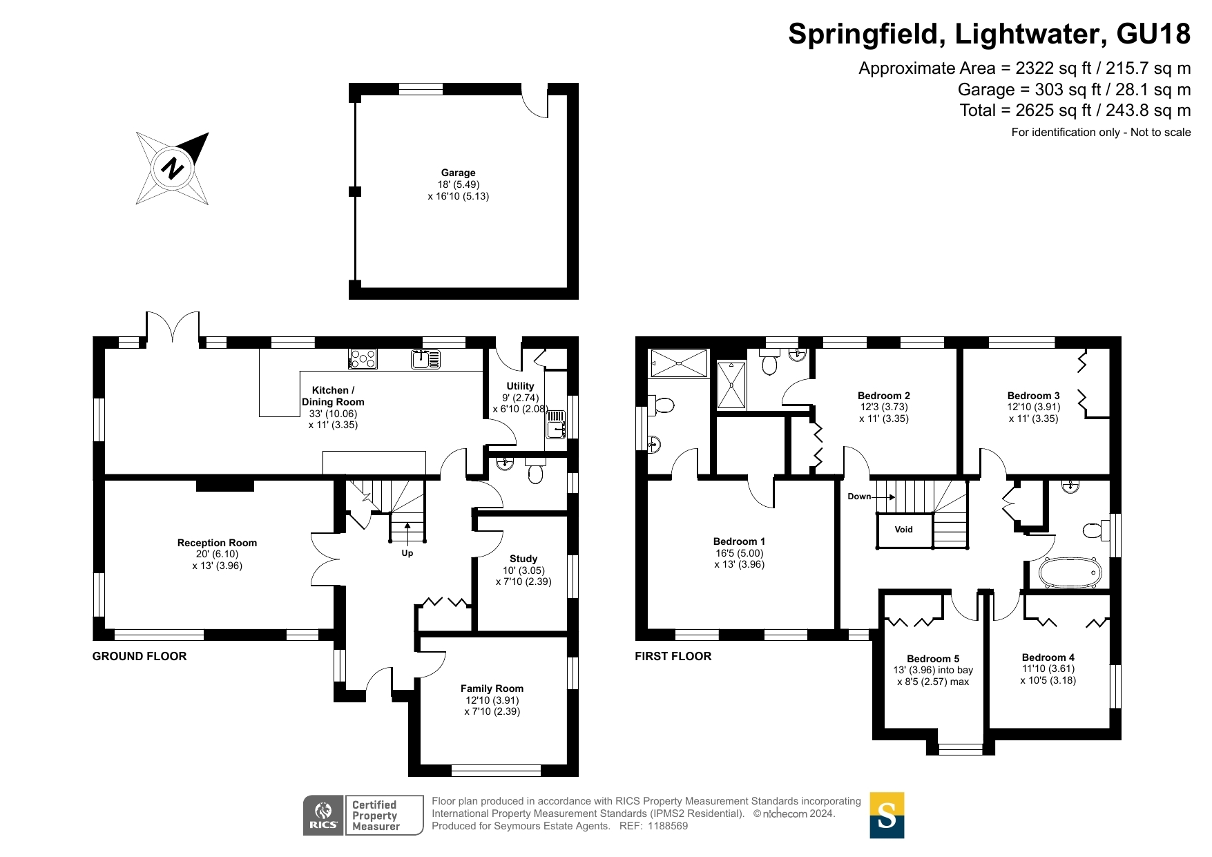 40, Springfield, Surrey floorplan