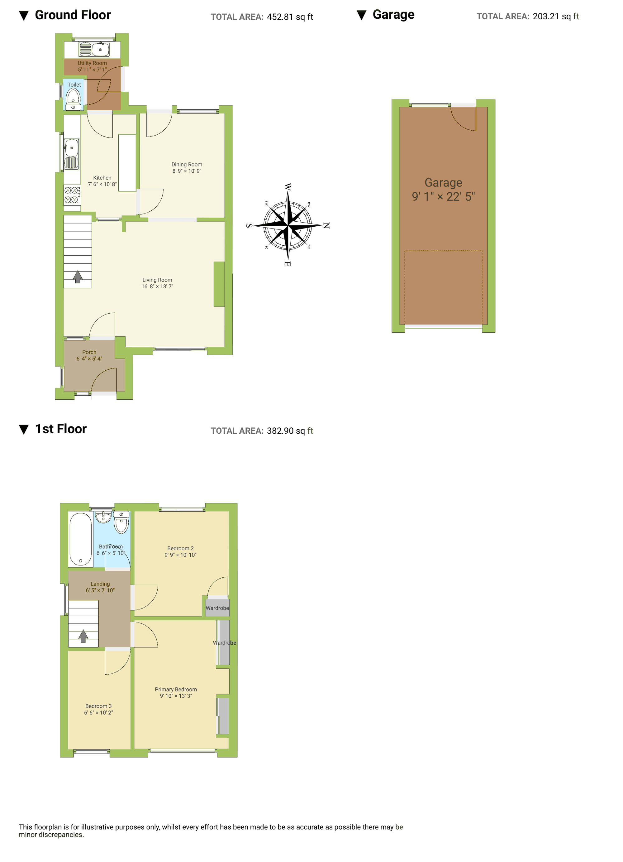 27 Ffordd Gerdinan, Pontypridd floorplan