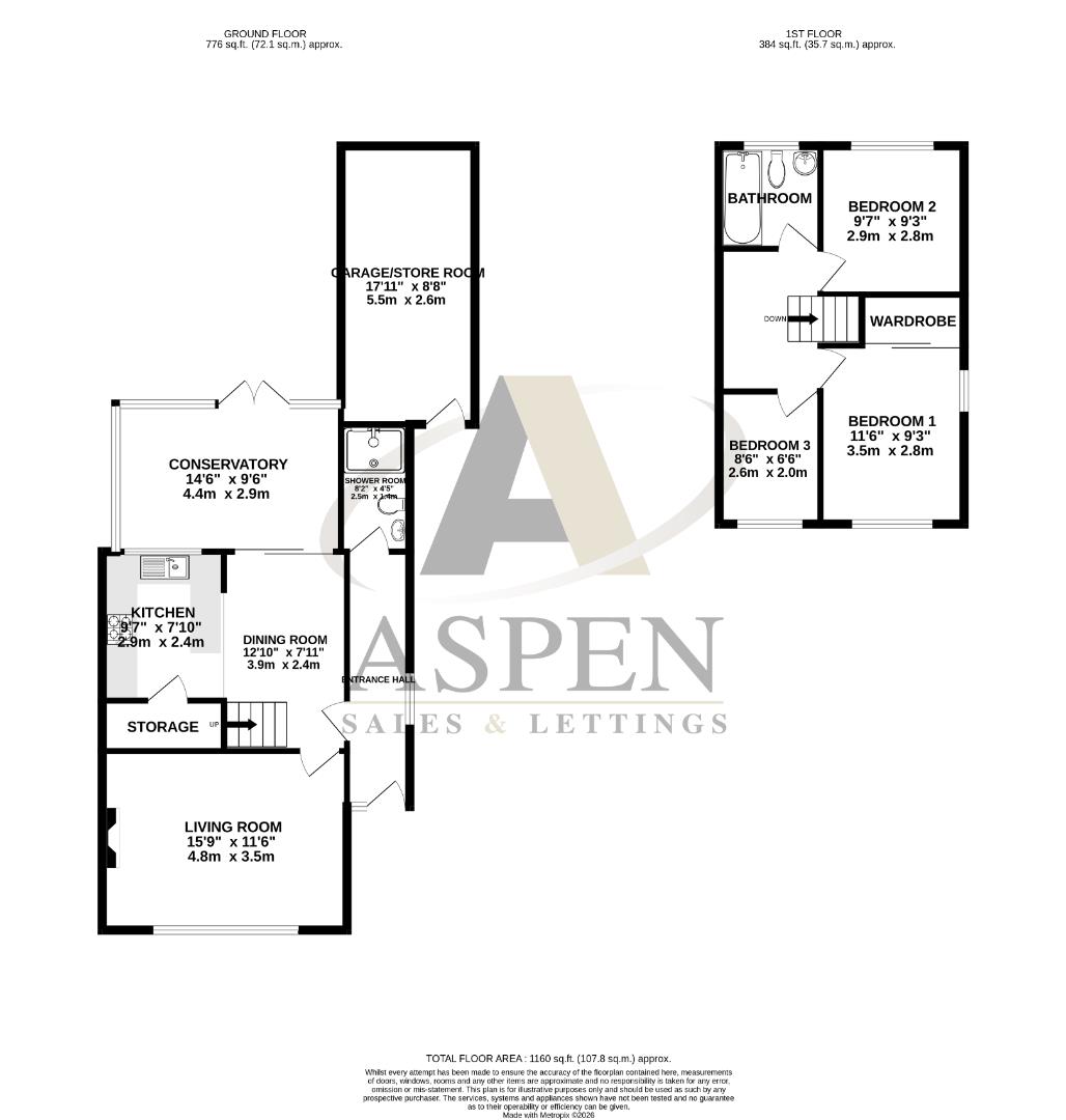 35, Catherine Drive, Sunbury-On-Thames floorplan