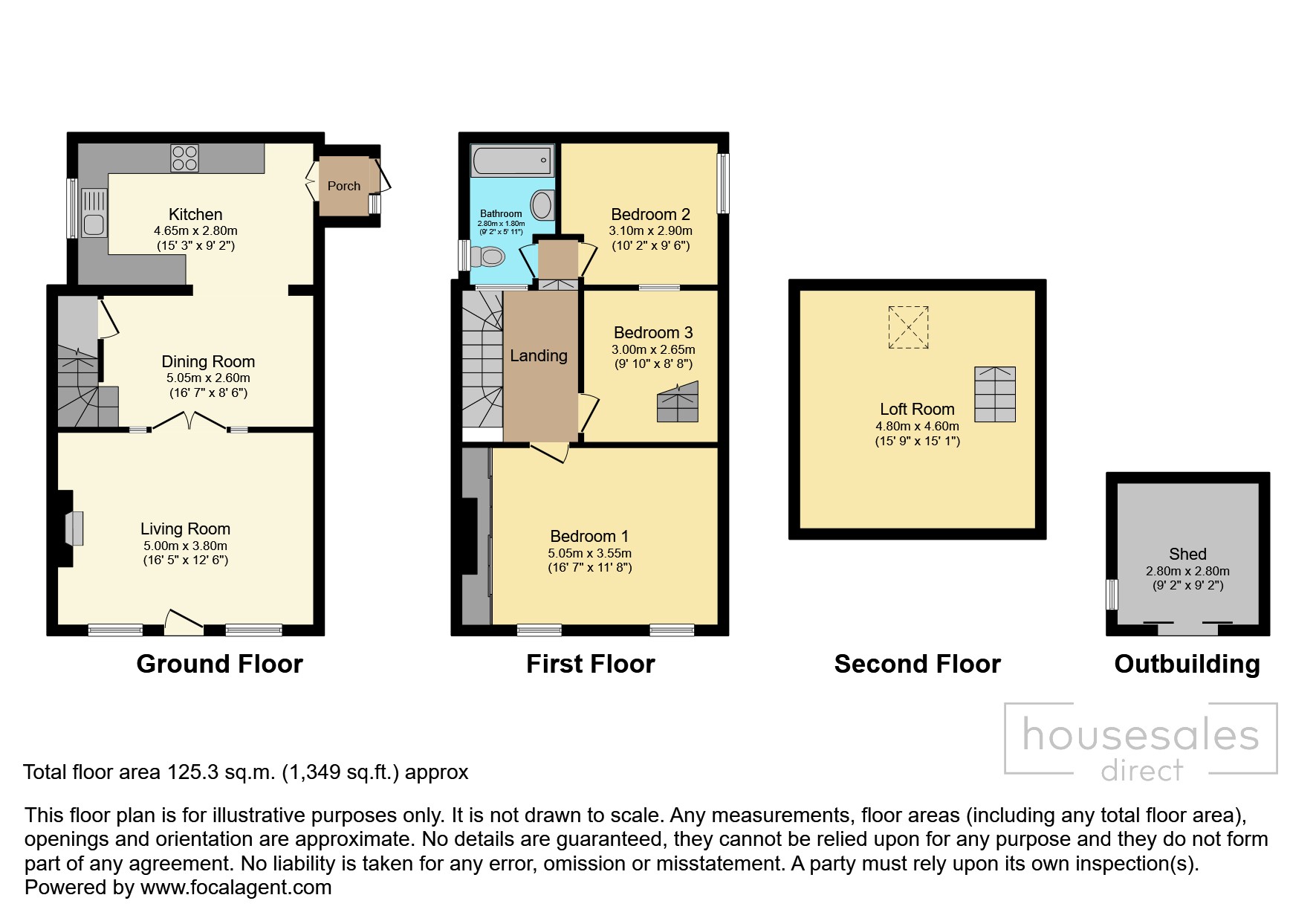 2, The Green, Nawton, North Yorkshire floorplan