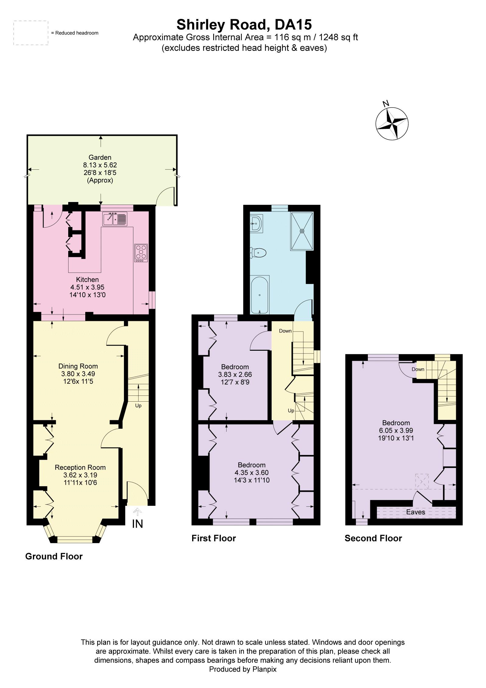 27, Shirley Road, Sidcup floorplan