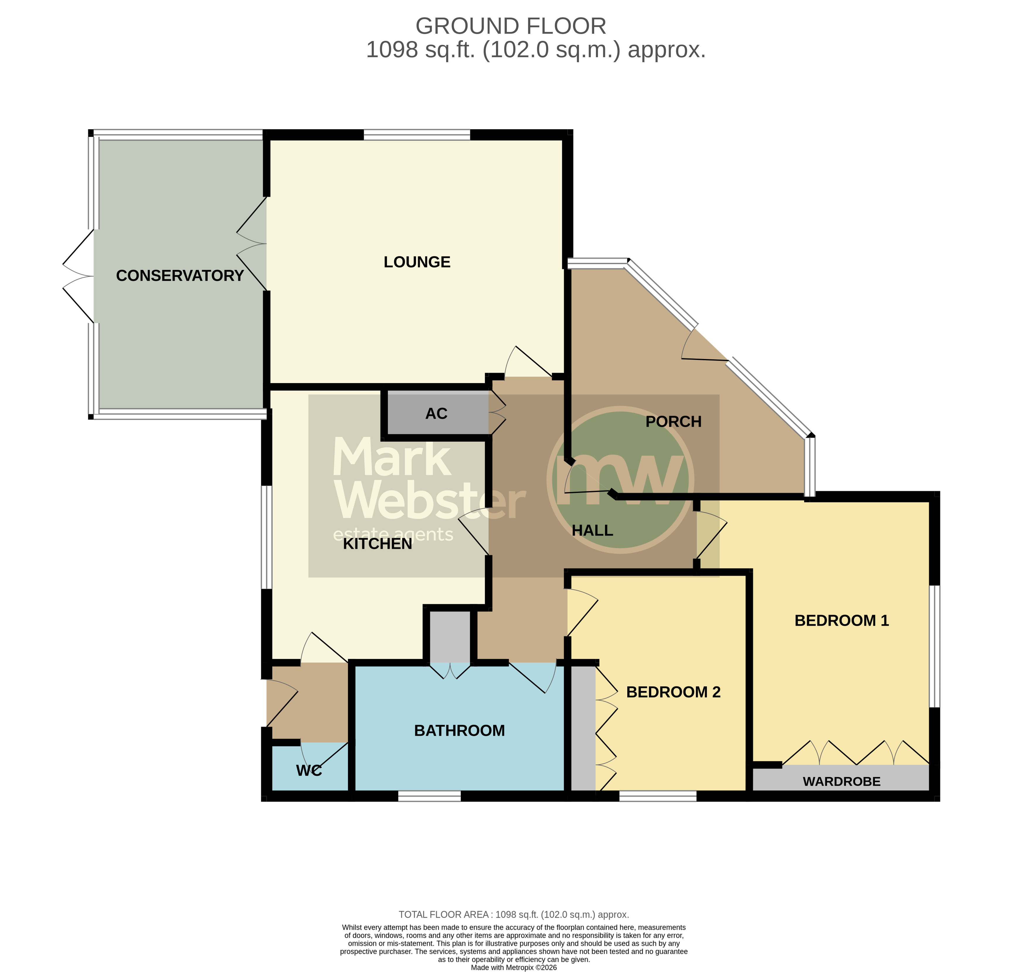 18, St Nicolas Park Drive, Nuneaton floorplan