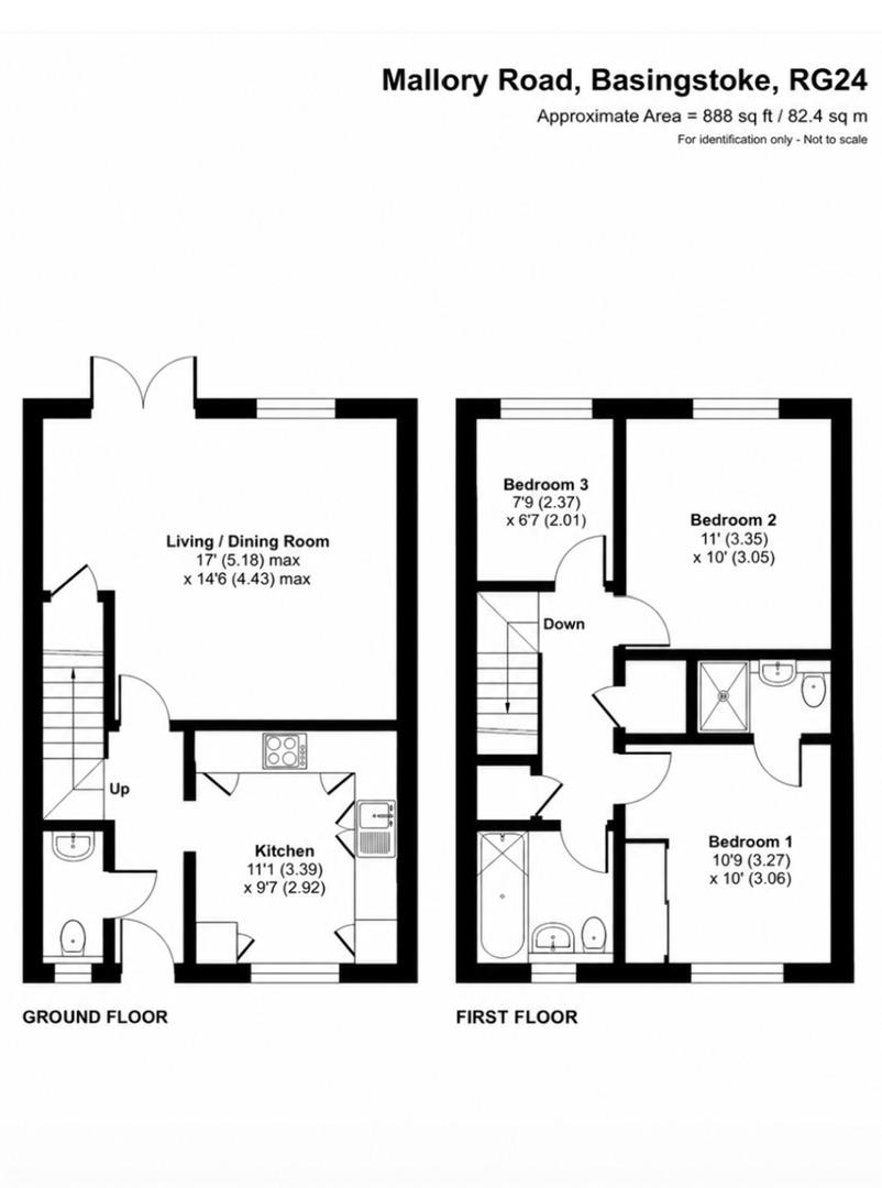 31, Mallory Road, Basingstoke floorplan
