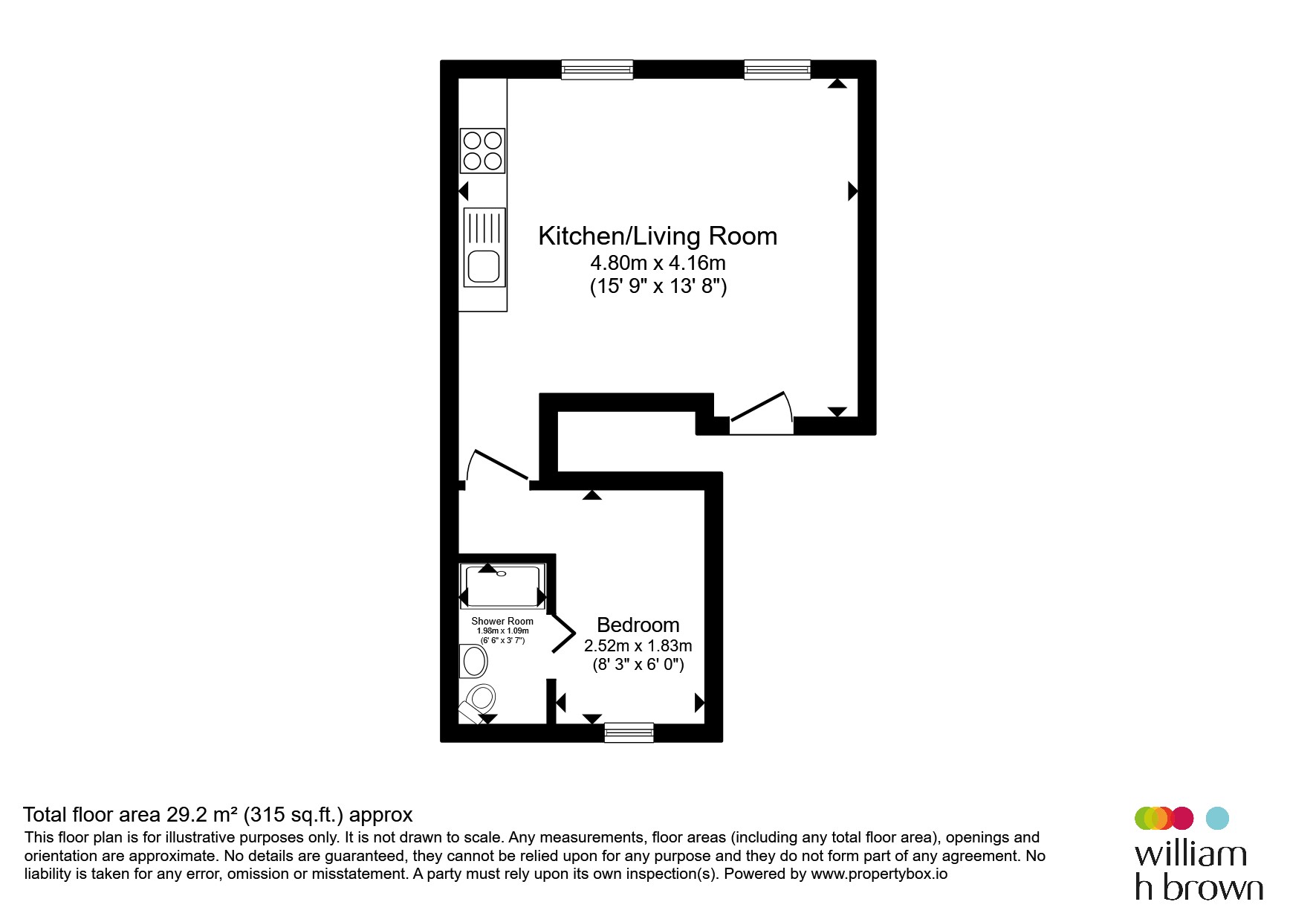 27c, St. Georges Street, Ipswich floorplan
