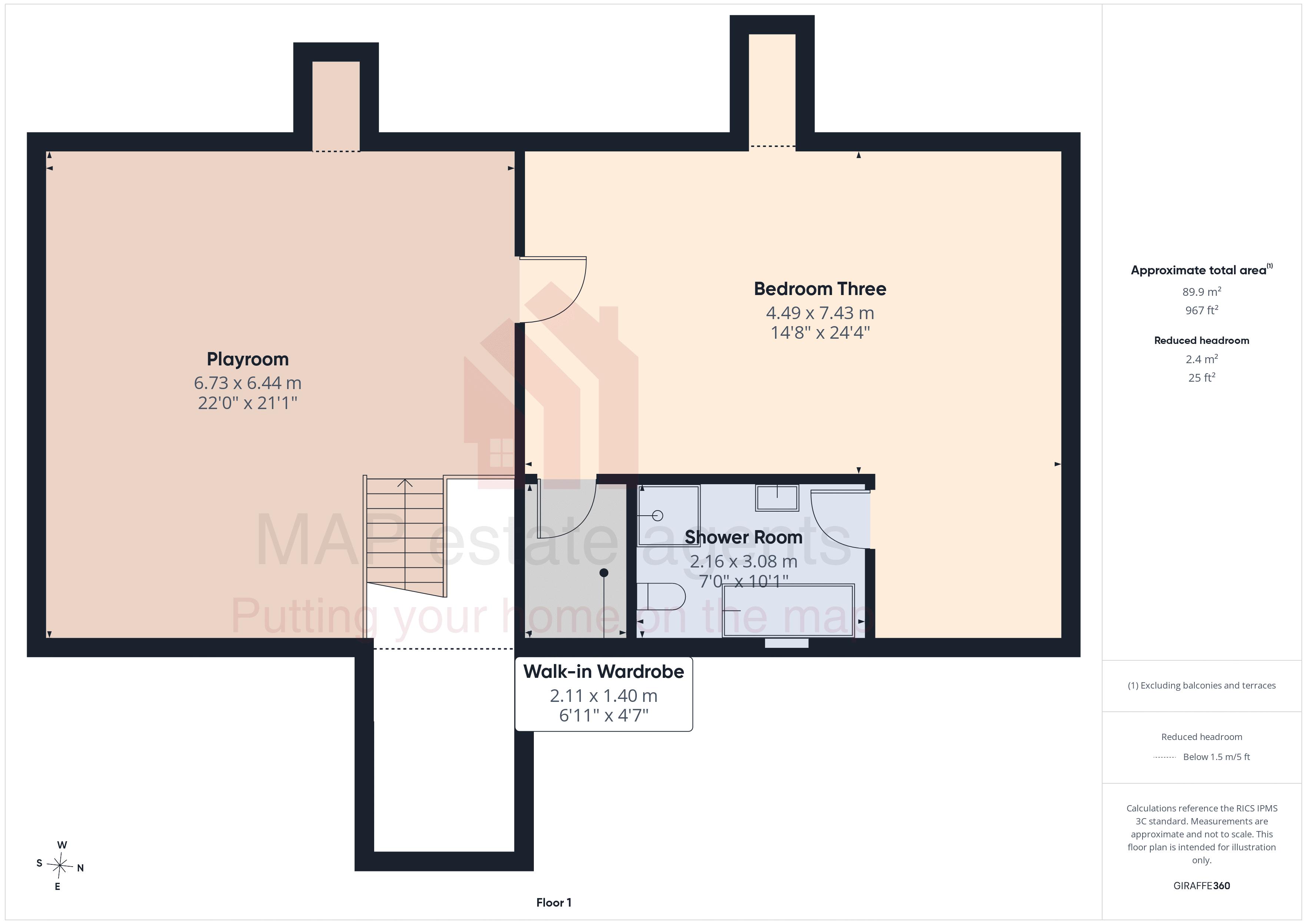 Trebah, Treleigh Downs, Redruth floorplan