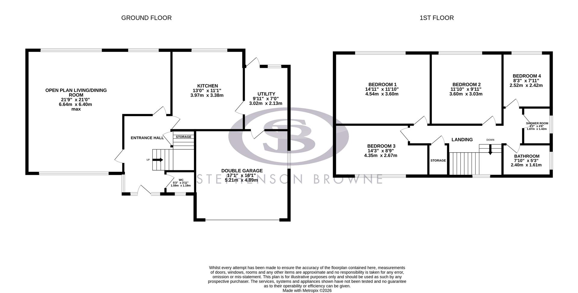 24, Malhamdale Road, Congleton floorplan