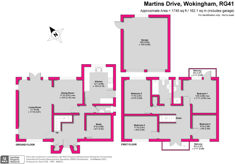 Martins Drive, Wokingham, Berkshire RG41, 4 bedroom detached house for