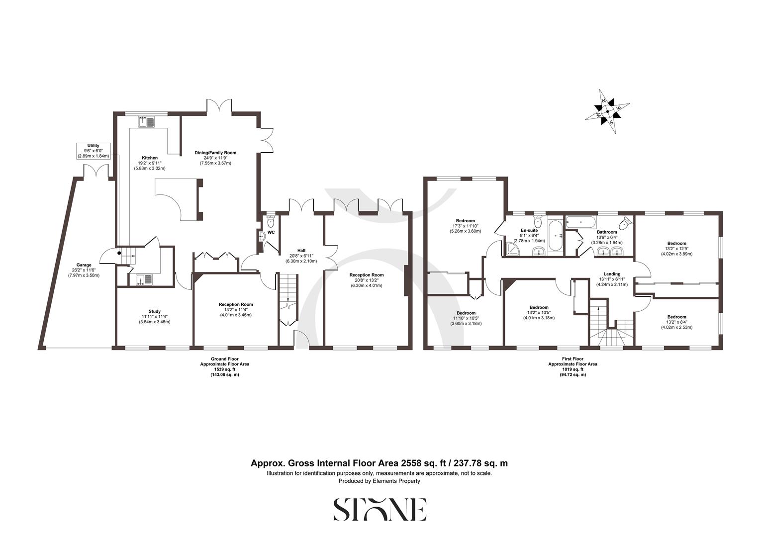 Ringley House, 19, Ringley Park Avenue, Reigate floorplan
