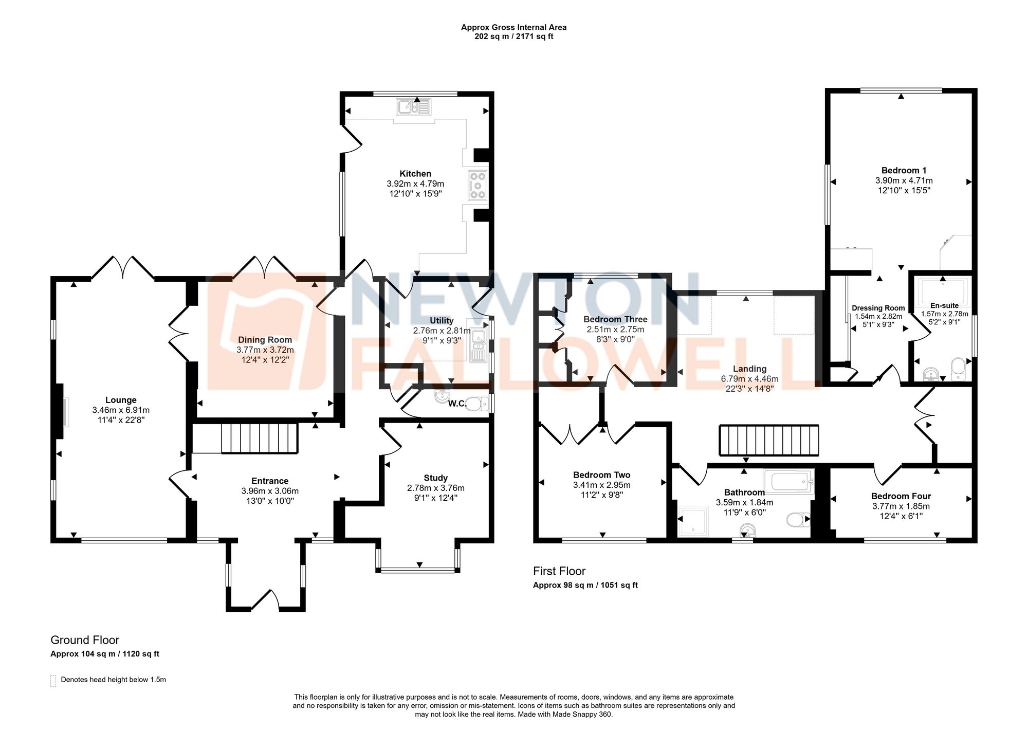 Haven Cottage, Horton, Telford floorplan