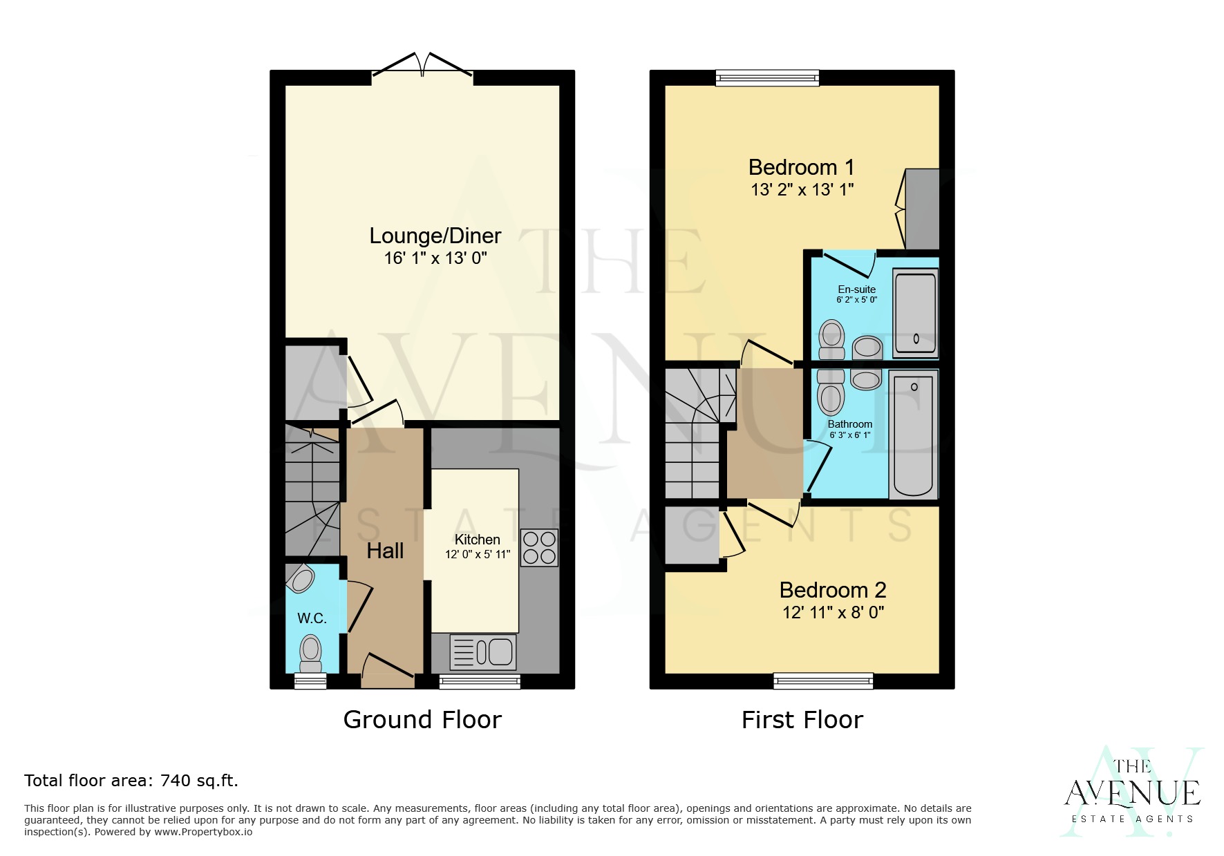 14 Swinney Road, Fradley, Staffordshire floorplan