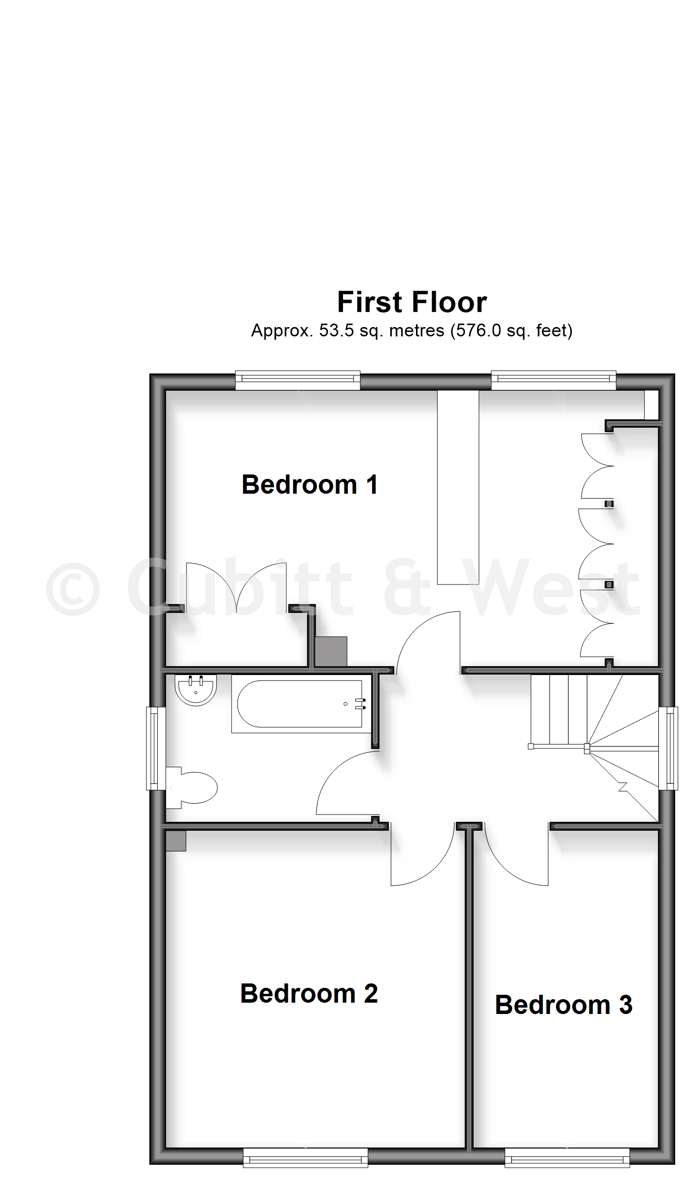 37, Balcombe Gardens, Horley floorplan