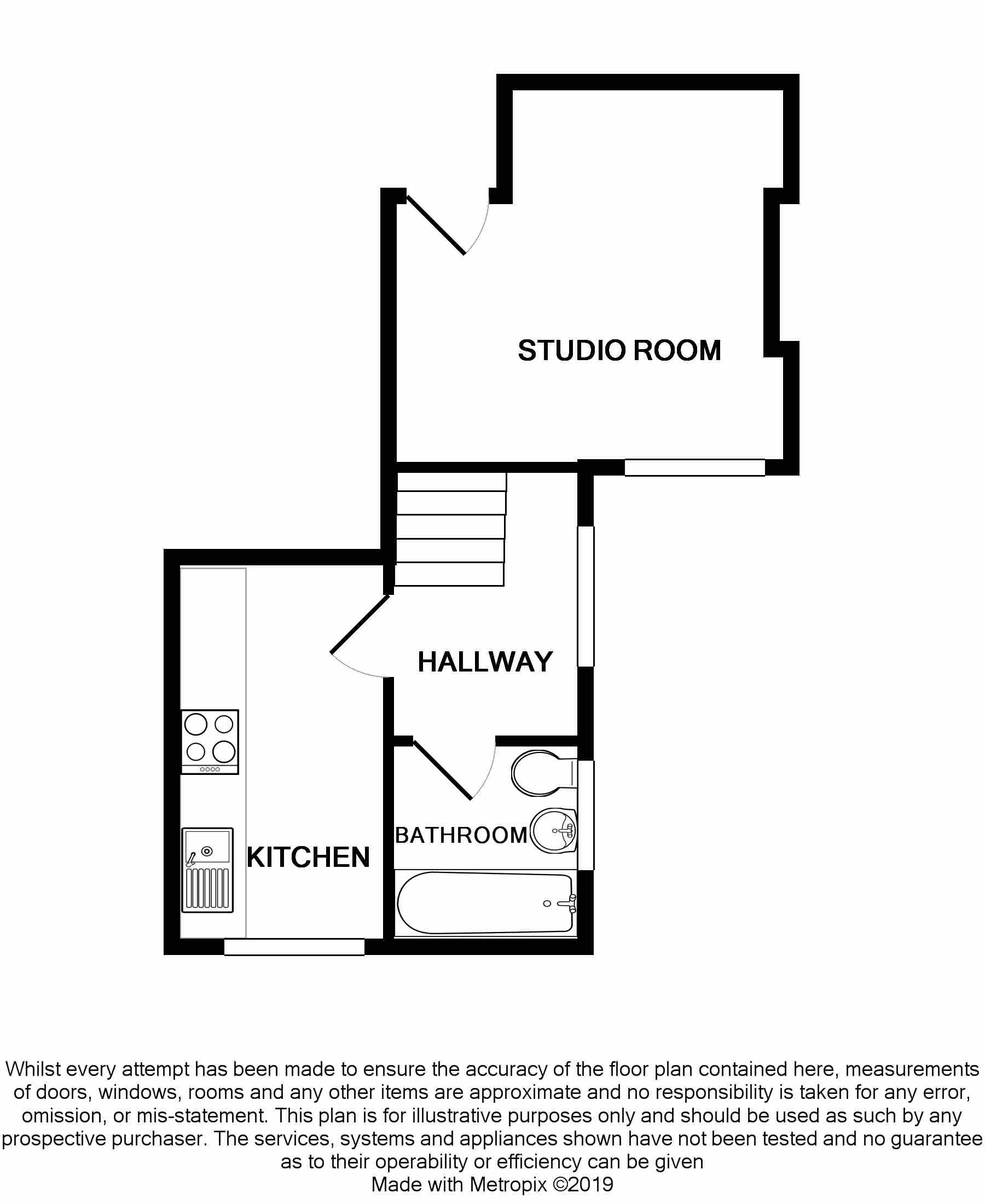 0 Bedrooms Studio to rent in Western Place, Worthing BN11