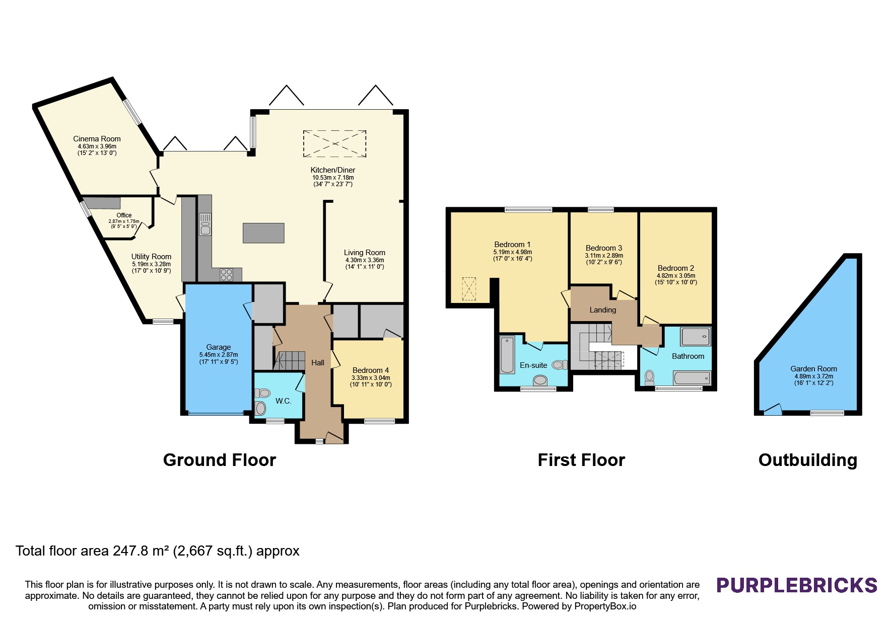 23, Five Oaks, Luton floorplan