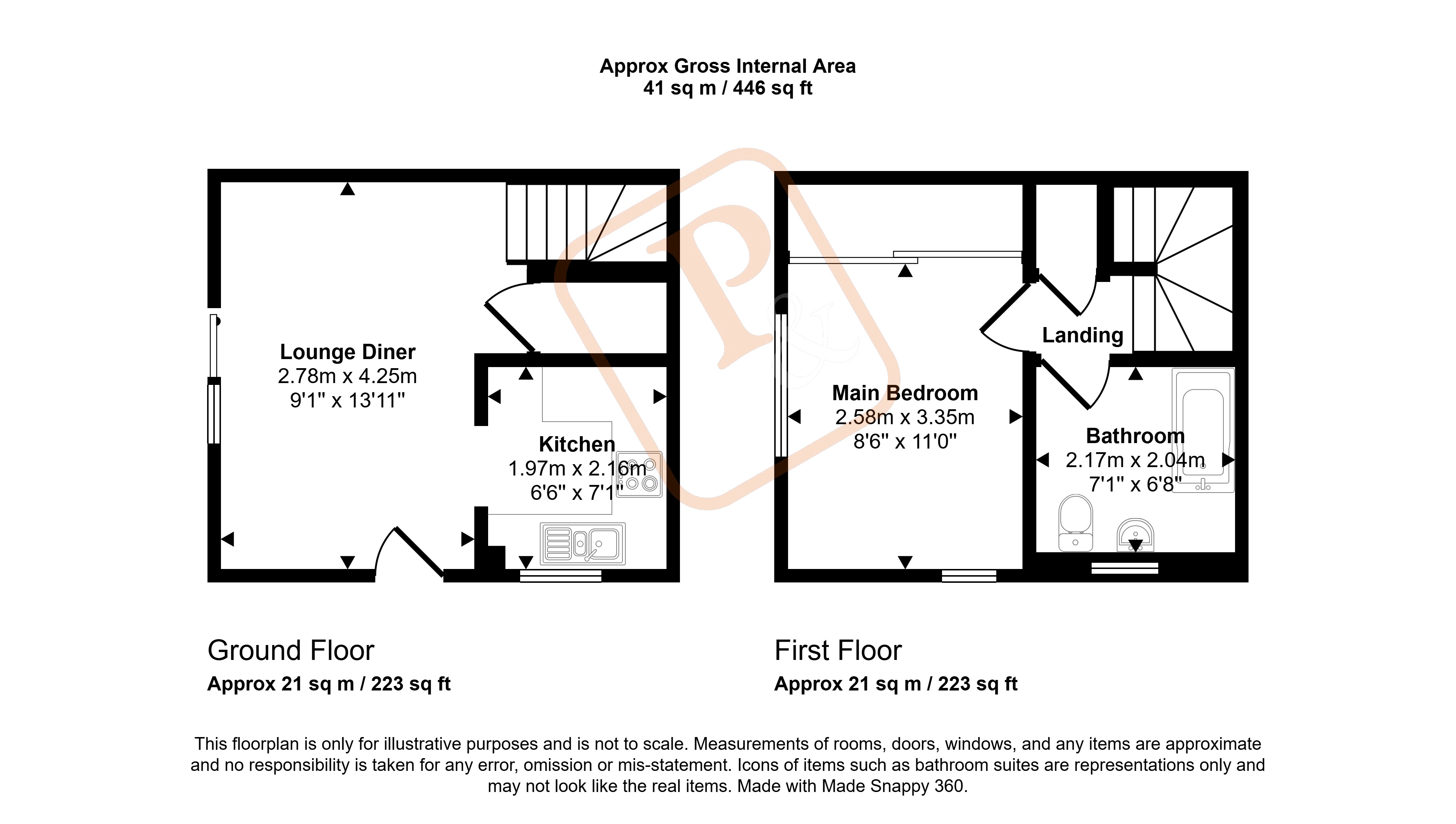 316, Chinook, Colchester floorplan