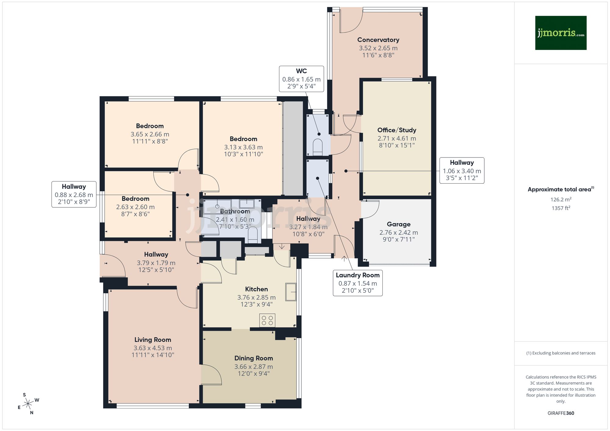 5 Maes-y-Coed, Cardigan floorplan