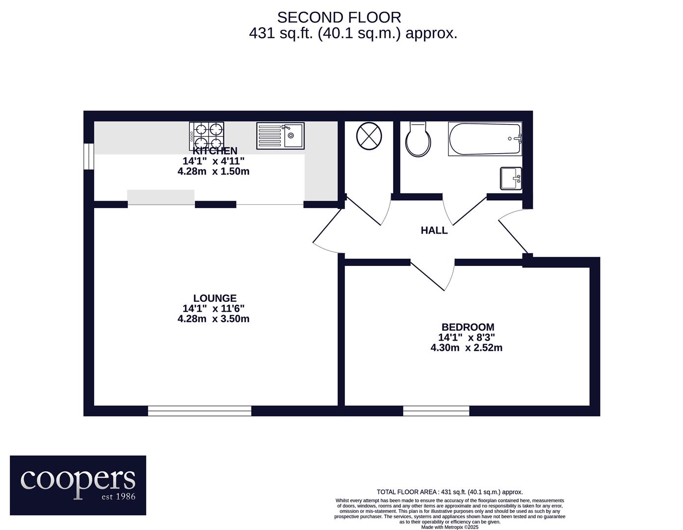 18, Robins Close, Uxbridge floorplan