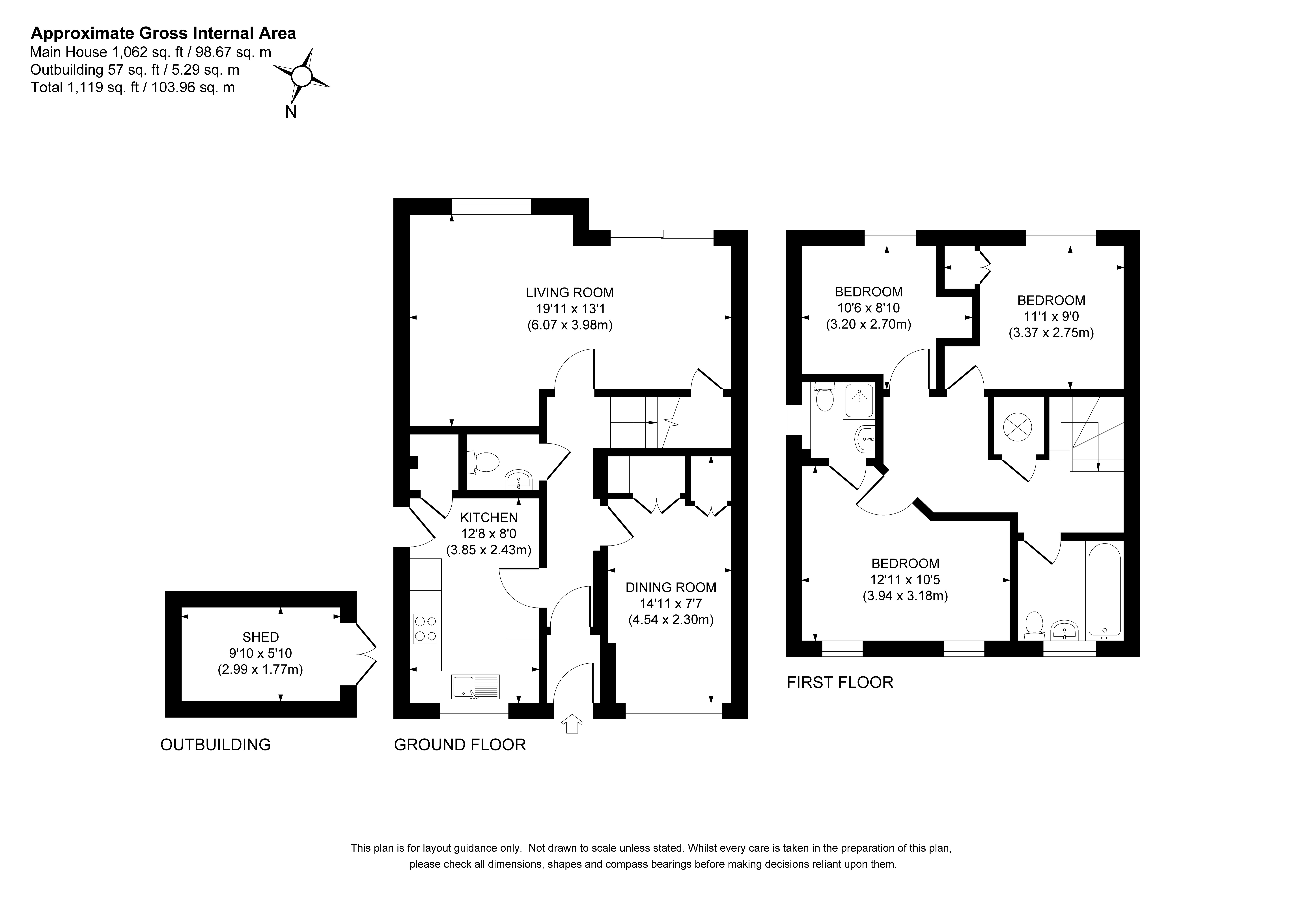 4, Orchard Mews, Woking floorplan