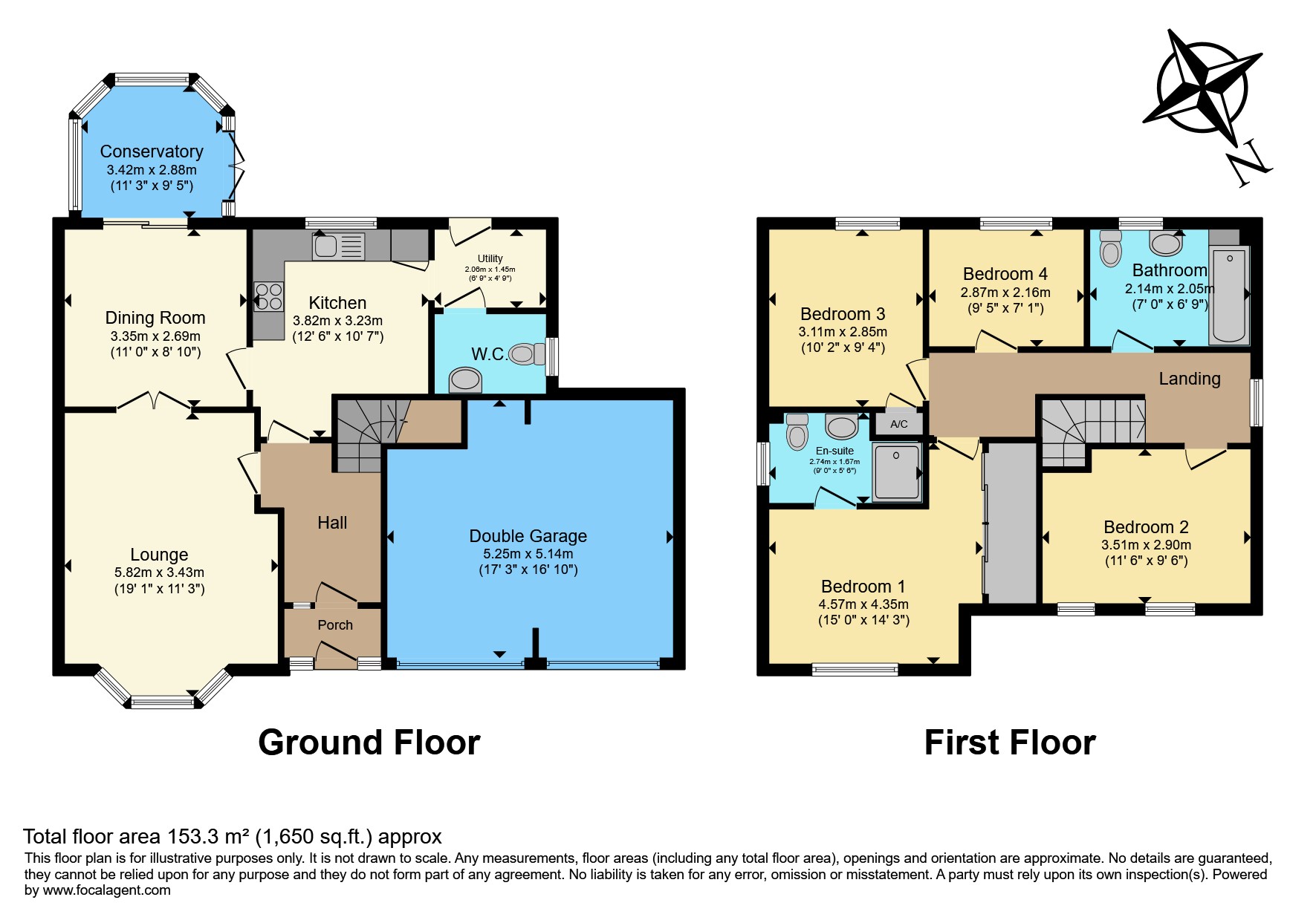 2, Didcott Way, Swadlincote floorplan